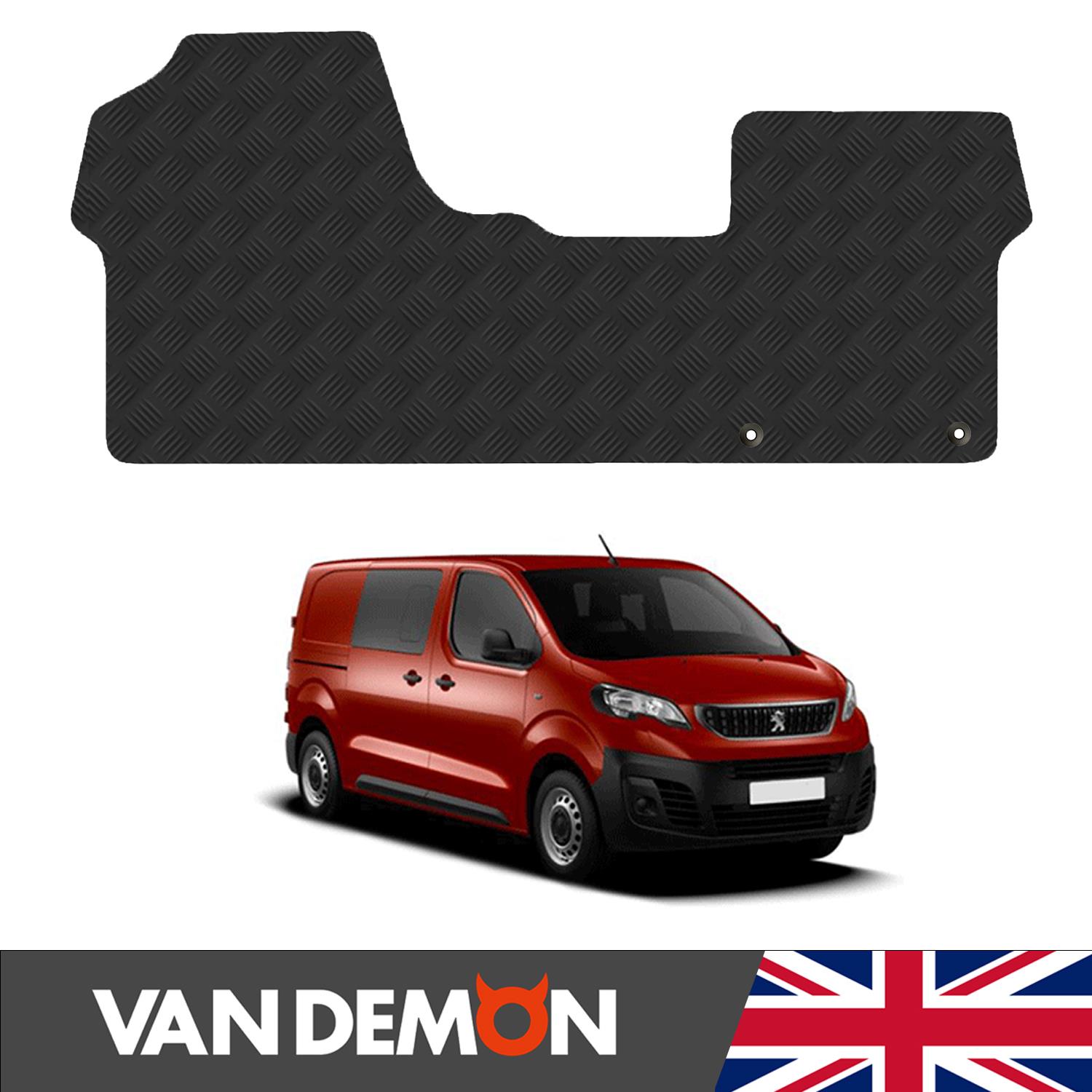 Floor Mats for Peugeot Expert 2016+ Tailored Carpet Colour Trim Van Mat Set - Picture 13 of 37