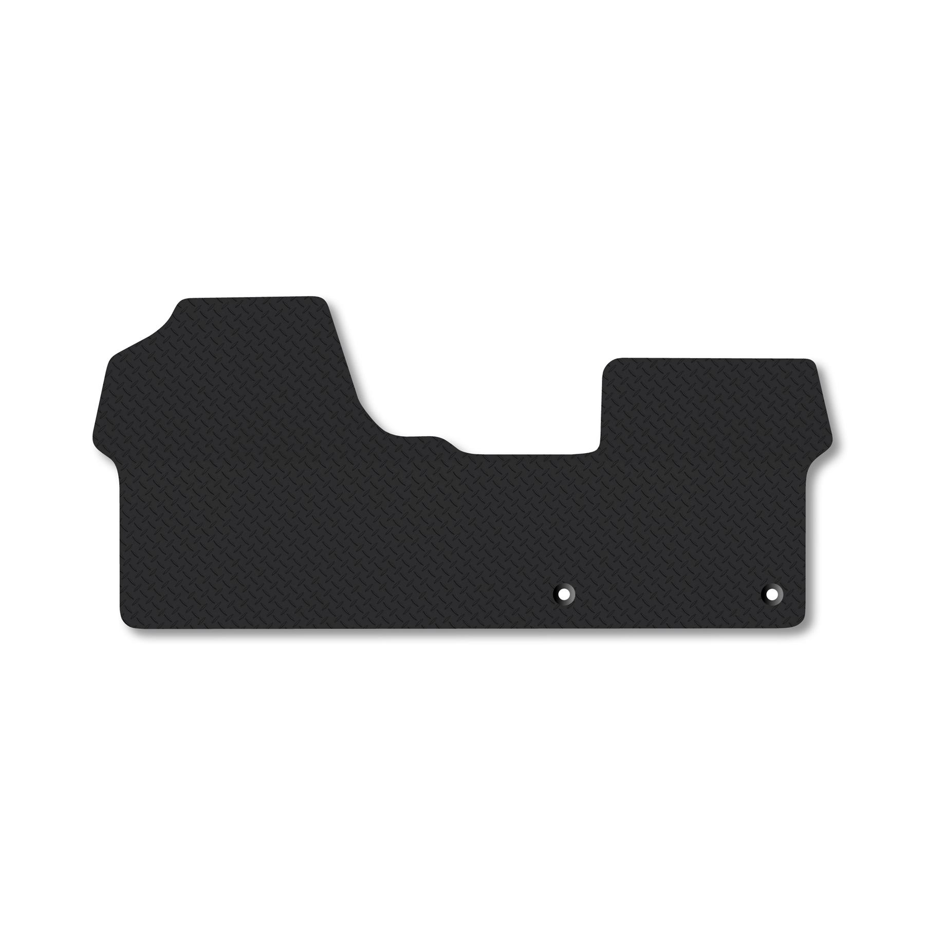 Fiat Scudo (2022+) Rubber Van Mats 5mm Tailored Fit Anti Slip Full Coverage