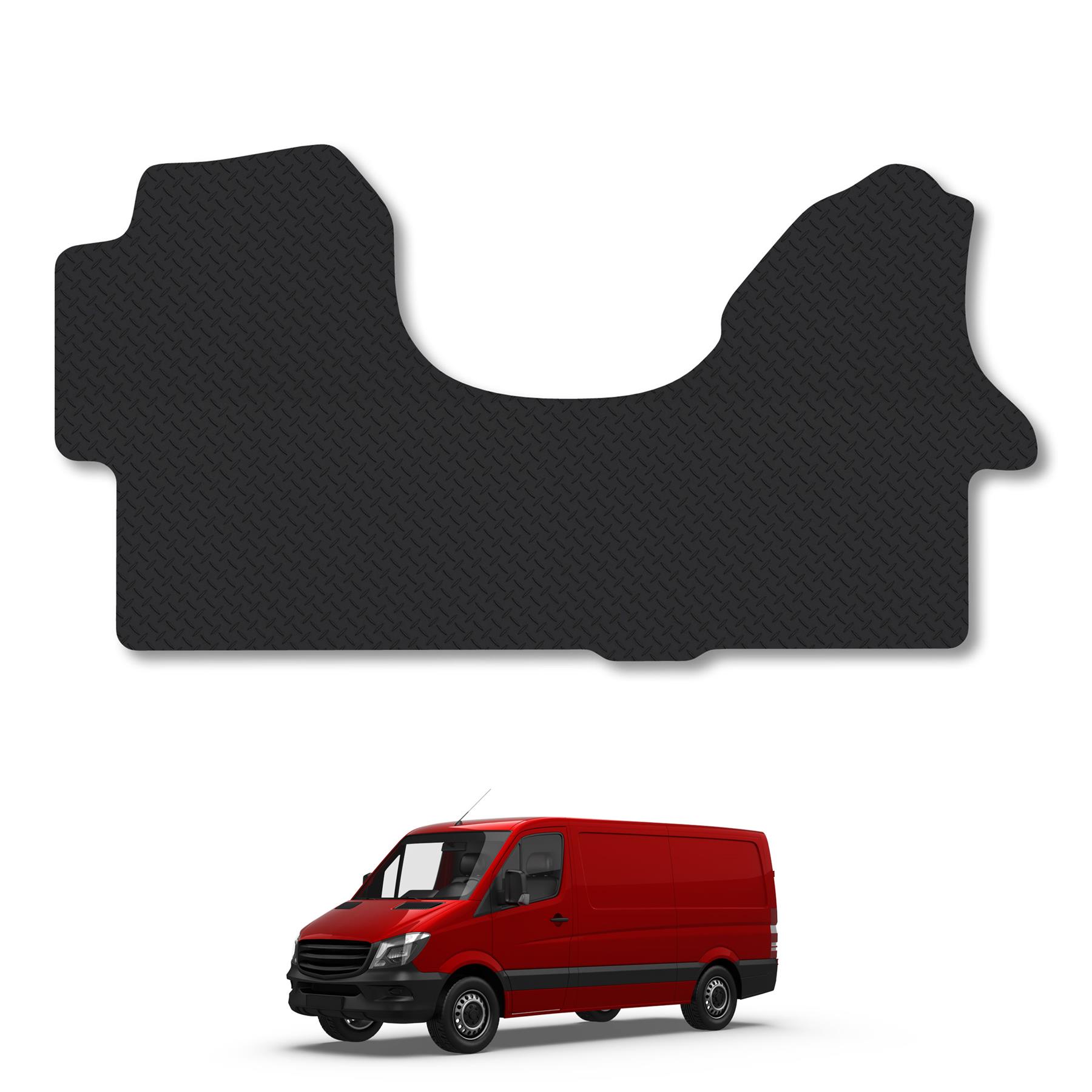 For Mercedes Sprinter 2006-2018 [W906] Extra Heavy Duty 5mm Rubber Floor Mats