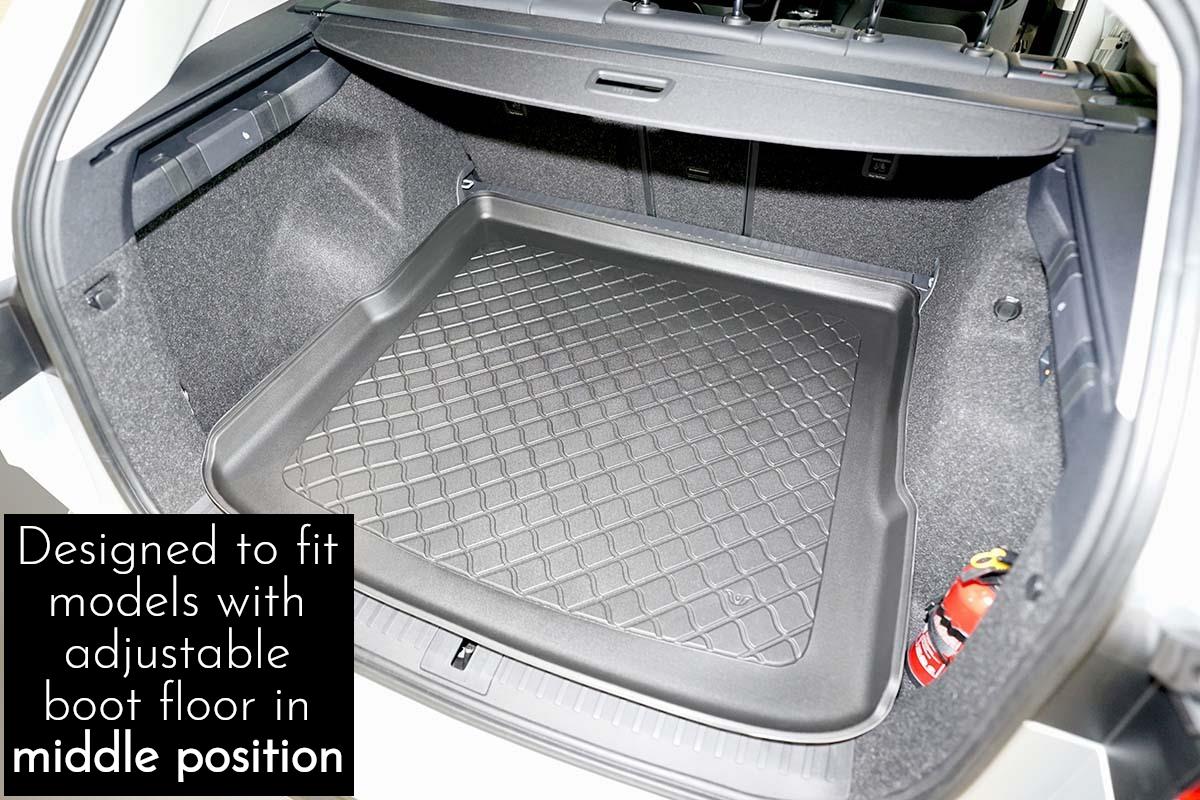NOMAD Boot Liner for Skoda Enyaq 2021+ Premium Tailored Fit Floor Mat Guard Tray - Bild 2 von 24