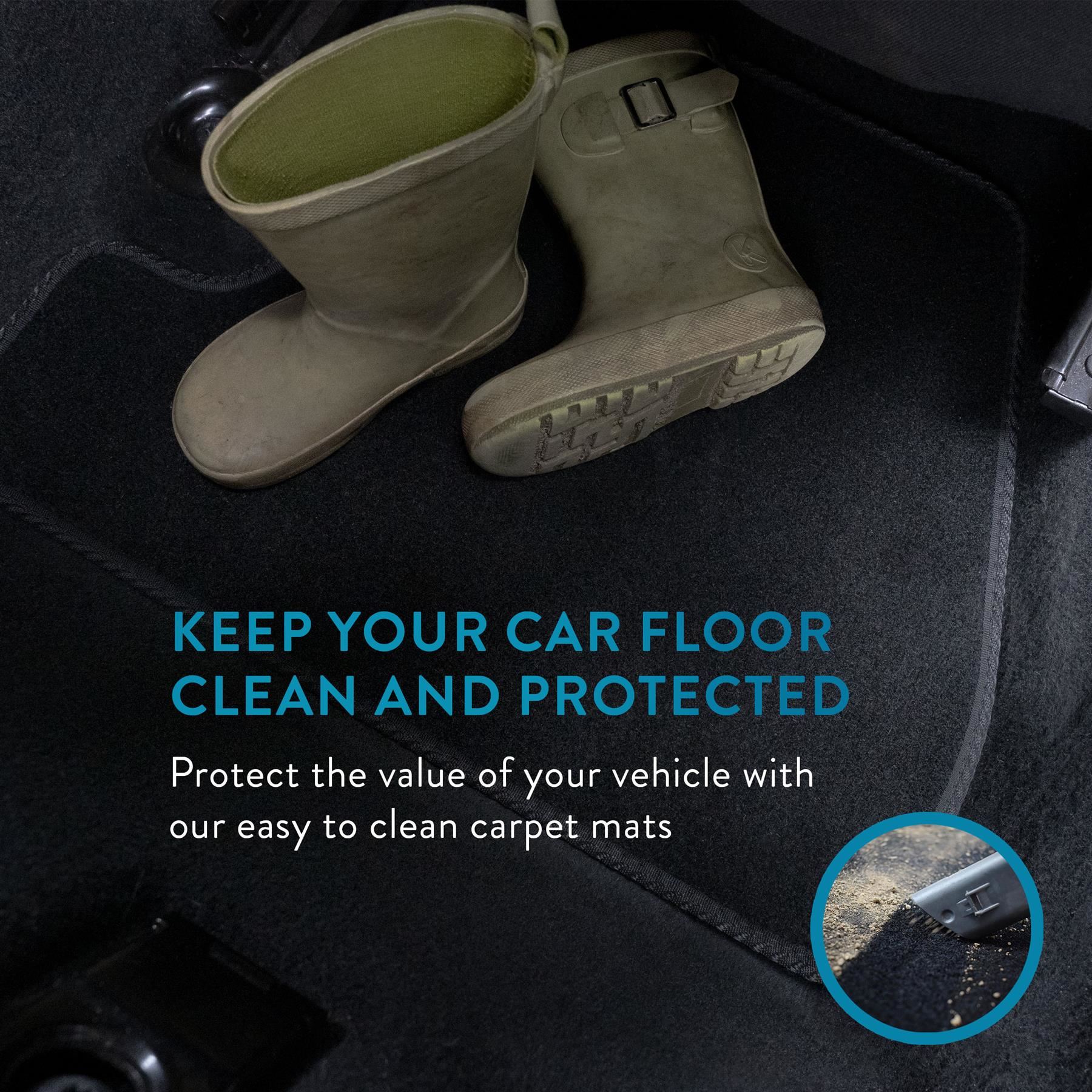 Car Mats for Smart ForFour (2014-2021) Carpet Colour Trim Tailored Fit Anti-Slip - Picture 30 of 35