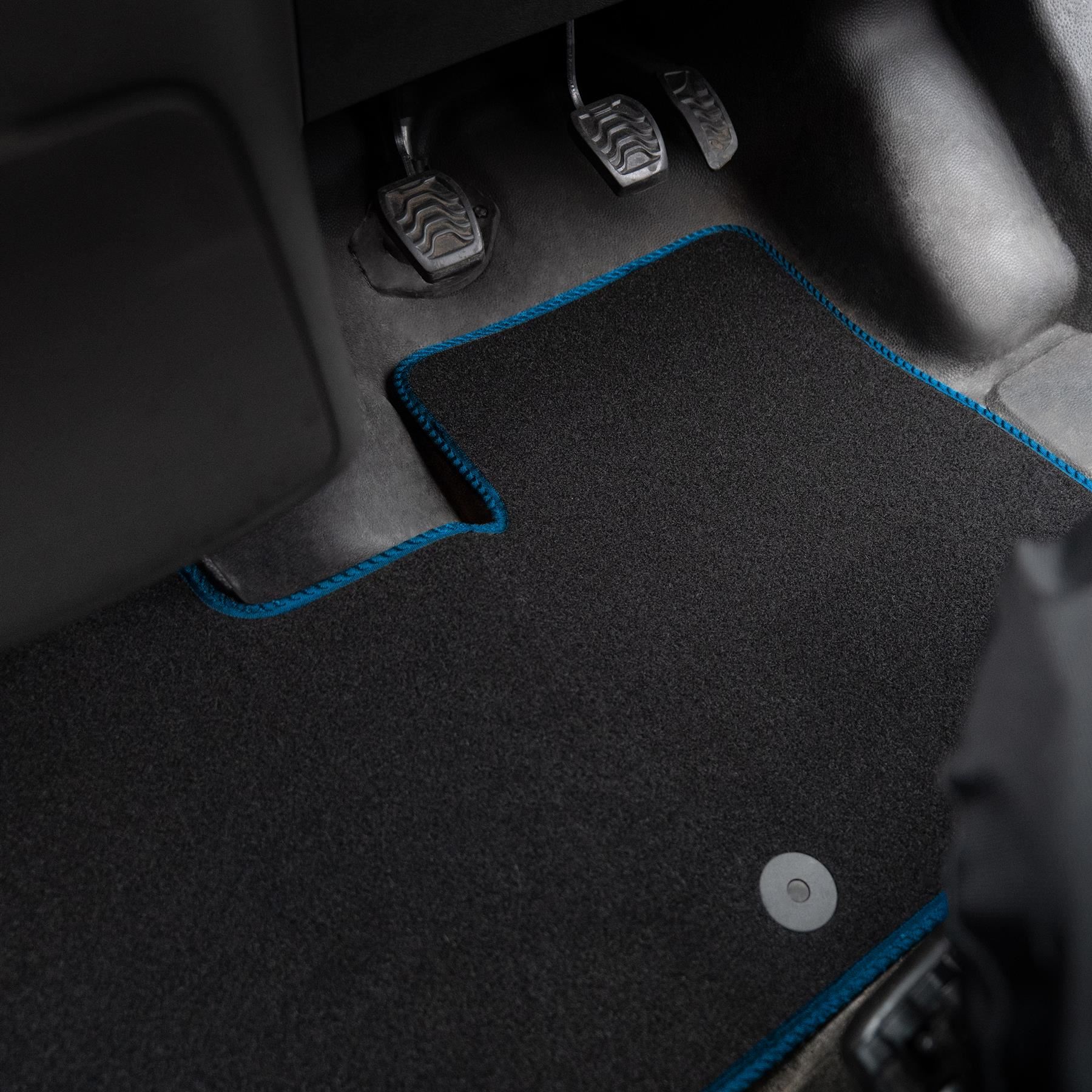 Floor Mats for Ford Transit Connect 2013-16 Tailored Carpet Colour Trim Van Mat - Picture 14 of 37