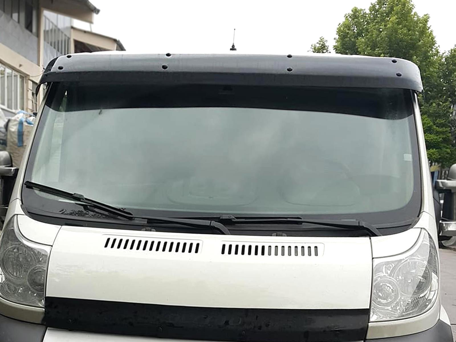 Exterior Black Sun Visor Solid Acrylic Outside Shield for