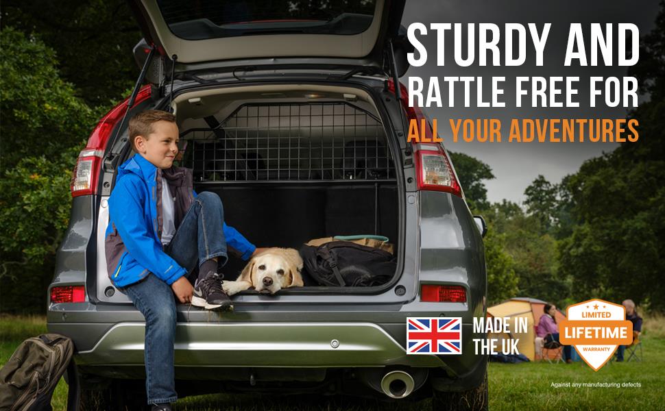 Made in the UK, lifetime warranty