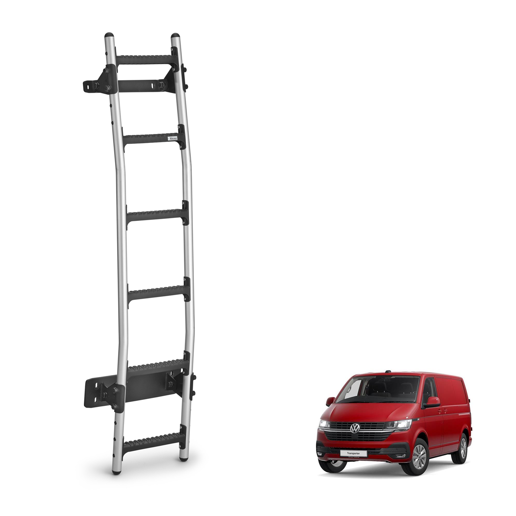 Rhino Door Ladder for the VW Transporter (2003-2024) Heavy Duty Aluminium