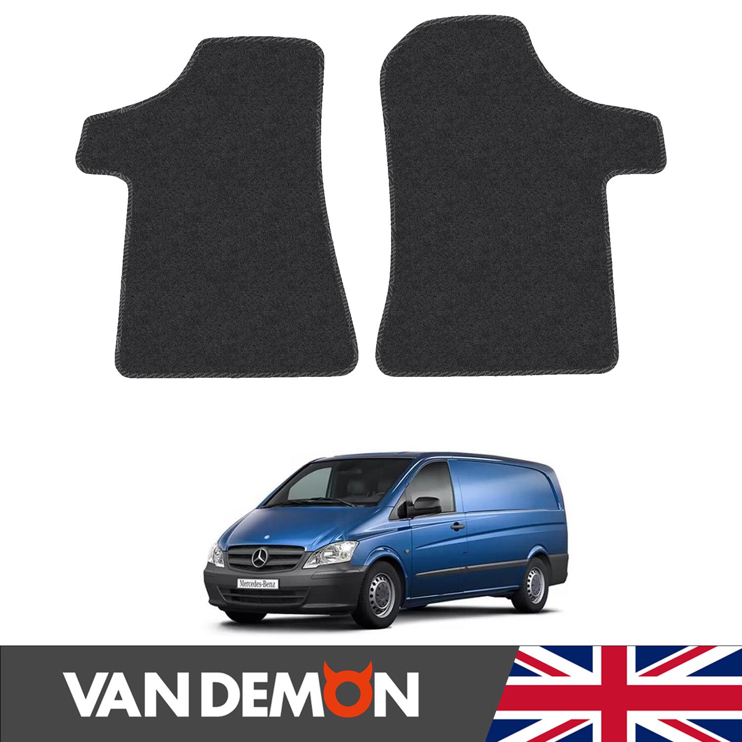 Floor Mats for Mercedes Vito 2003-2014 W639 Tailored Carpet Colour Trim Van Mat - Picture 13 of 37