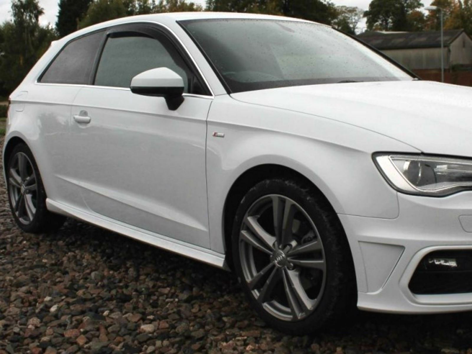 Tinted Front Window Heko Wind Deflectors 2pc Set for Audi A3 (2013 on