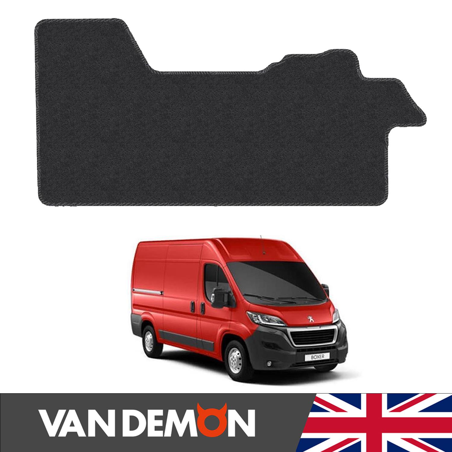 Floor Mats for Peugeot Boxer 2006+ Tailored Carpet Colour Trim Anti-Slip Van Mat - Picture 13 of 37