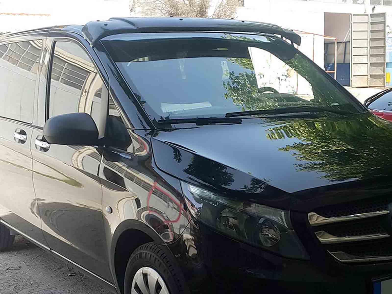 Exterior Black Sun Visor Solid Acrylic Durable Shield Exterior Black Sun Visor Solid Acrylic Durable Shield