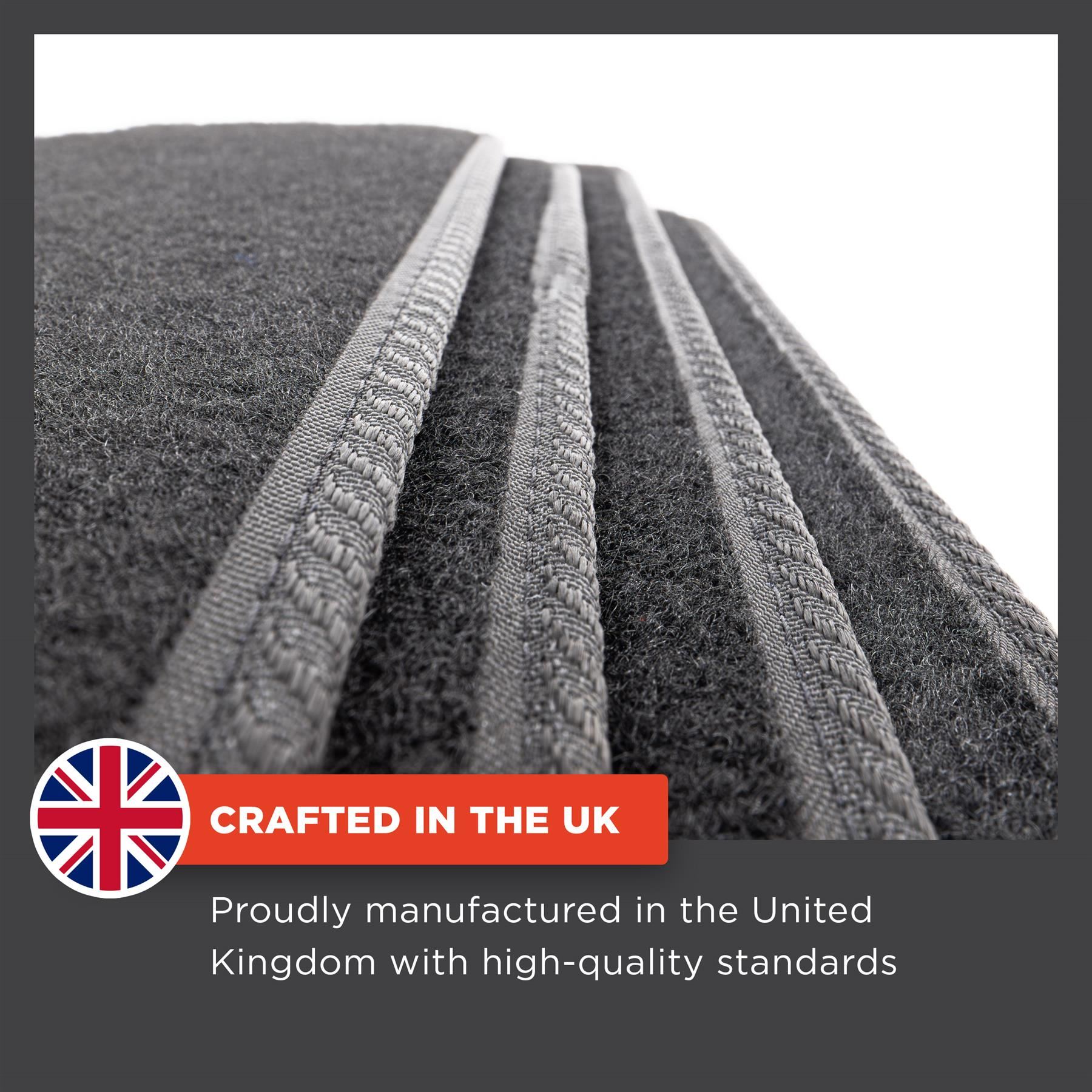 Floor Mats for Ford Transit Connect 2013-16 Tailored Carpet Colour Trim Van Mat - Picture 8 of 37