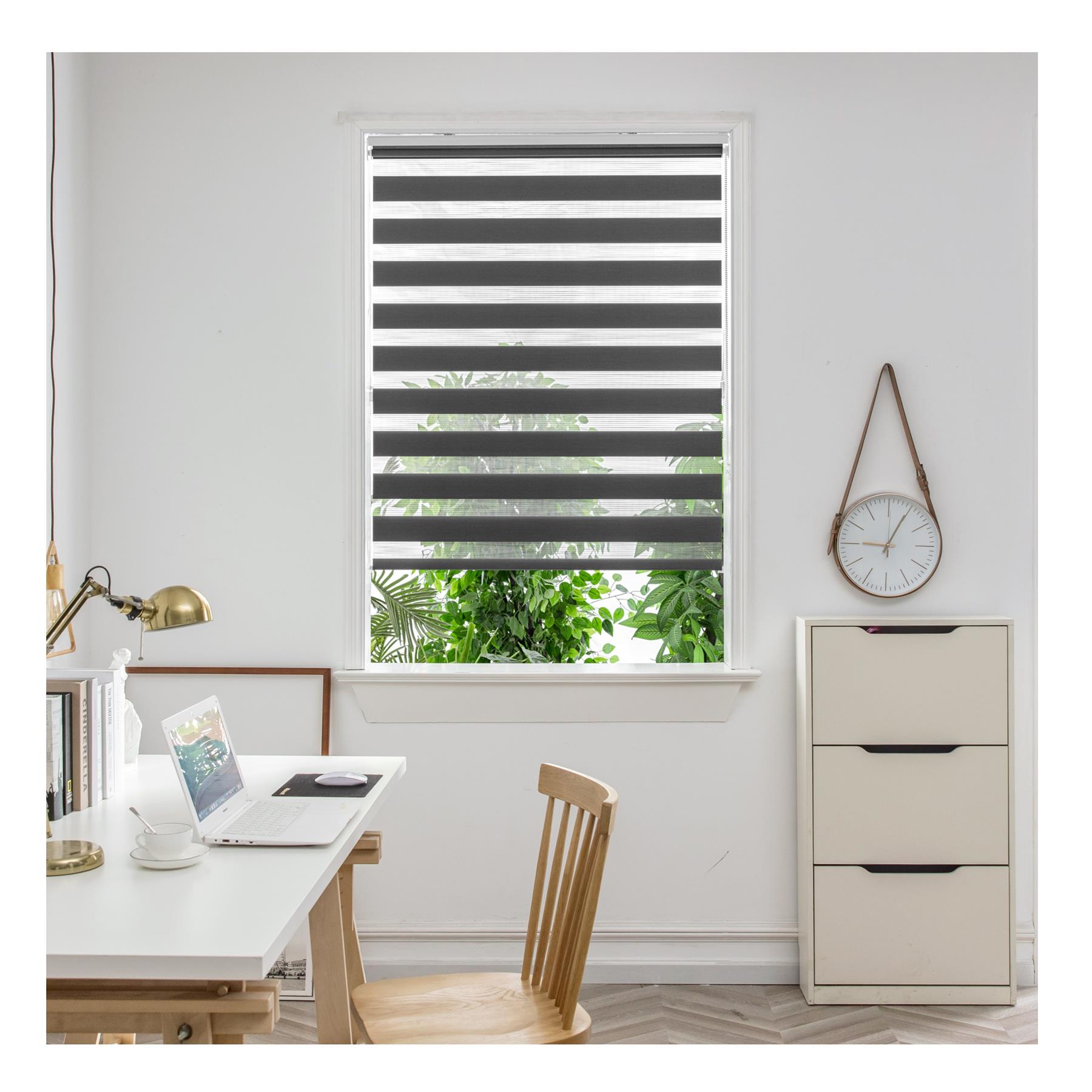 Zebra Day and Night Custom Roller Window Blinds - Made to Measure - By Aprica