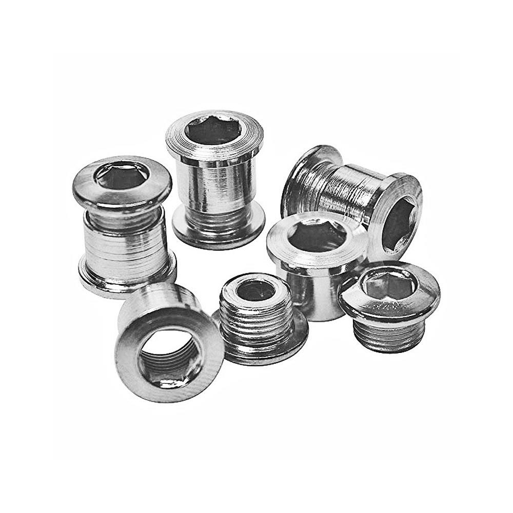 5 vis cheminée double plateaux pédalier stronglight versio aluminium cobra