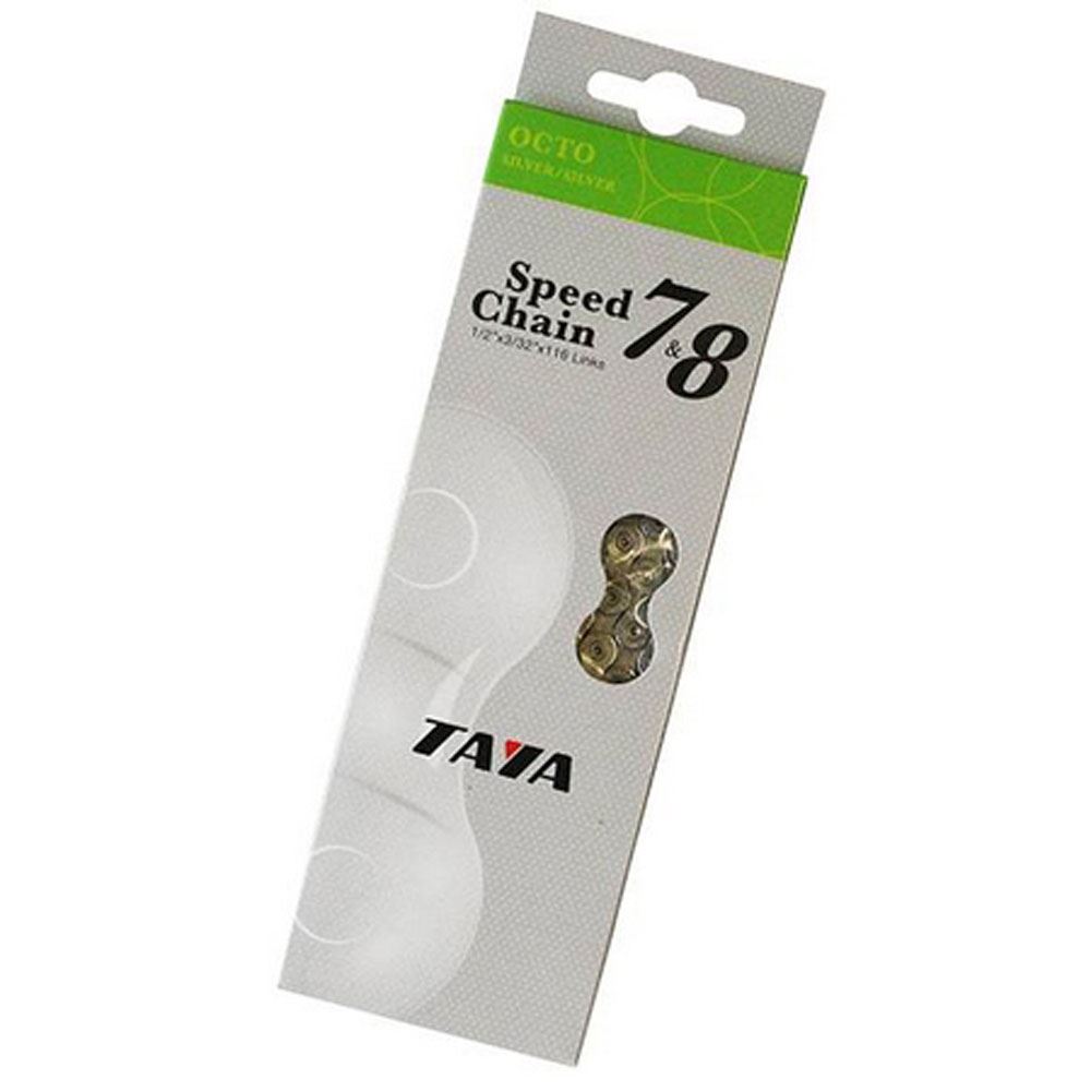 Taya Nove-91 9 Speed 116 Links DHT Diamond Hard Tech Bicycle Chain Multi-Color
