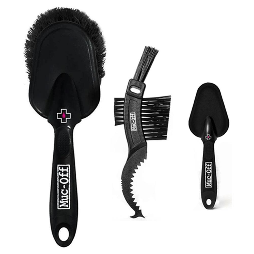 Muc Off Premium Bicycle Cleaning Brush Kit 3 x Brushes eBay