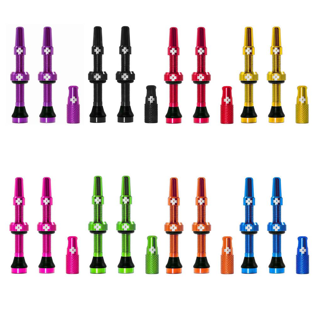 Muc Off Premium Tubeless Presta Valve Set 44mm Integrated Valve Tool