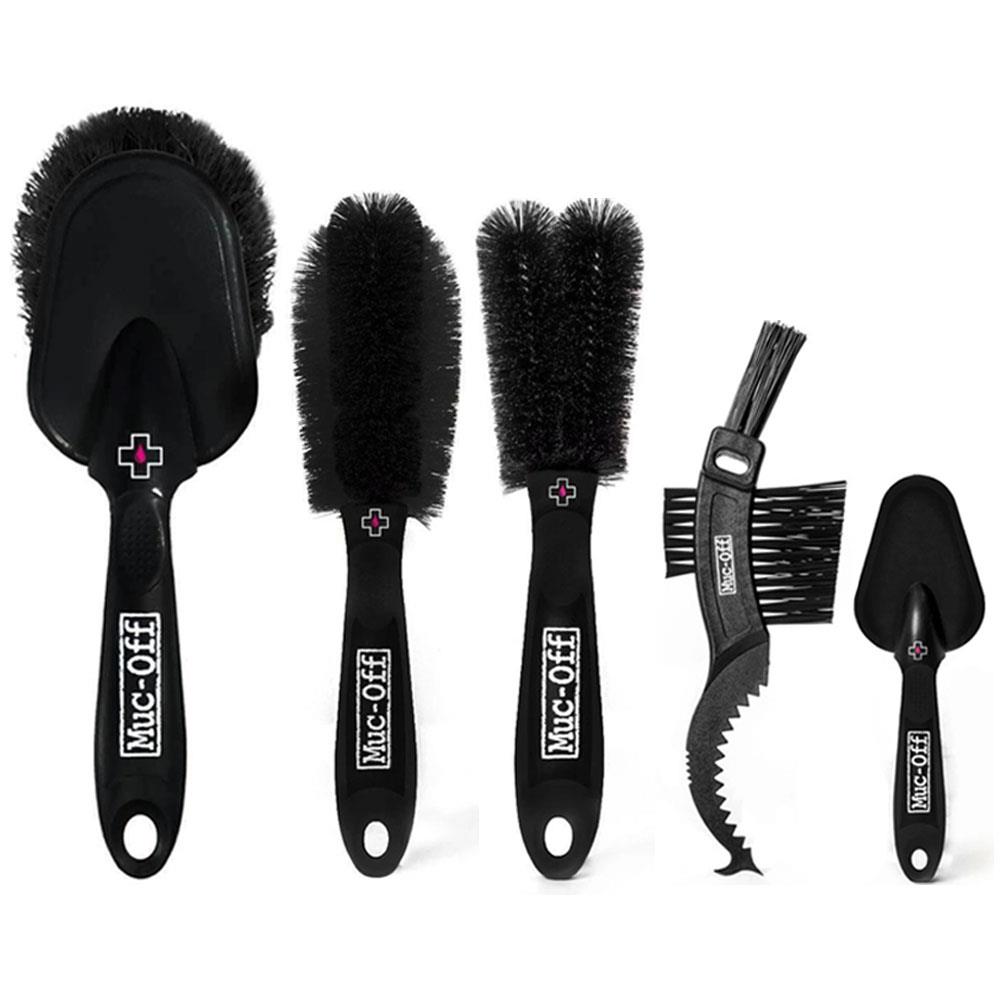 Muc Off Premium Bicycle Cleaning Brush Kit 5 x Brushes 5037835206005
