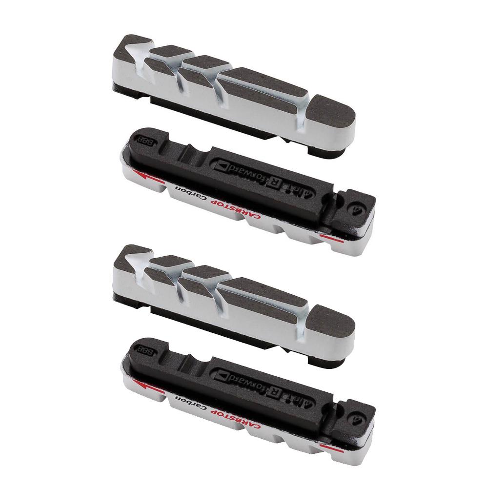 Set of 4 BBB Brake Shoe MTB TriStop Cartridge