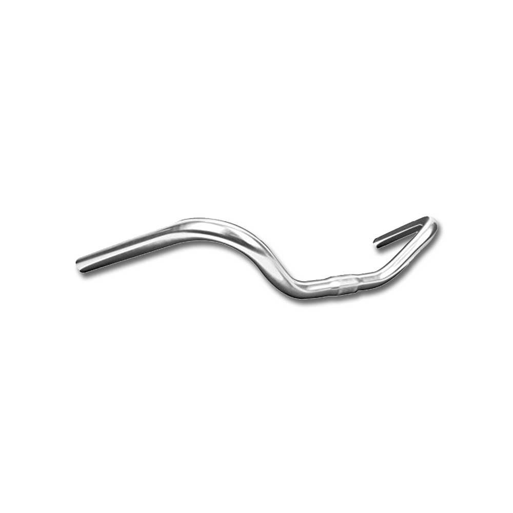 Bicycle Rise Guidon Argent Poli Alliage d/'Aluminium 5/" Rise