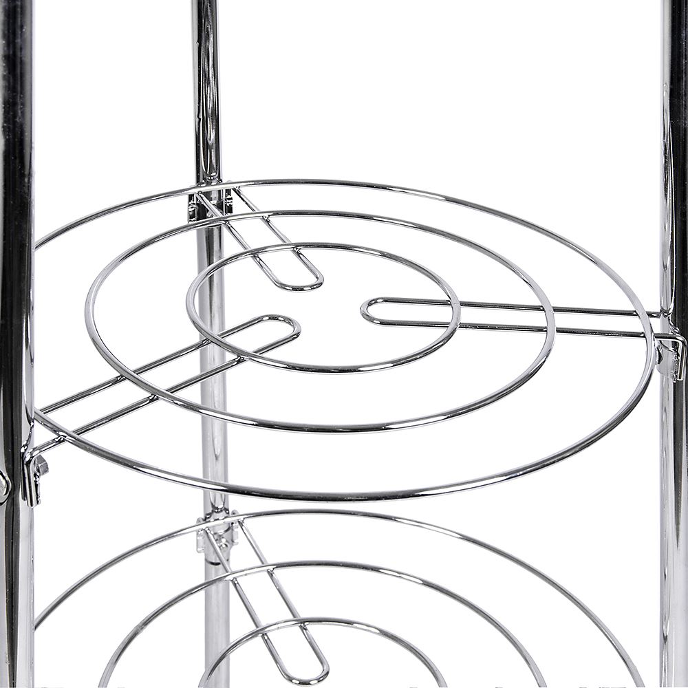 5 Tier Pan Stand Kitchen Pot Saucepan Storage Organise Rack Unit Rack