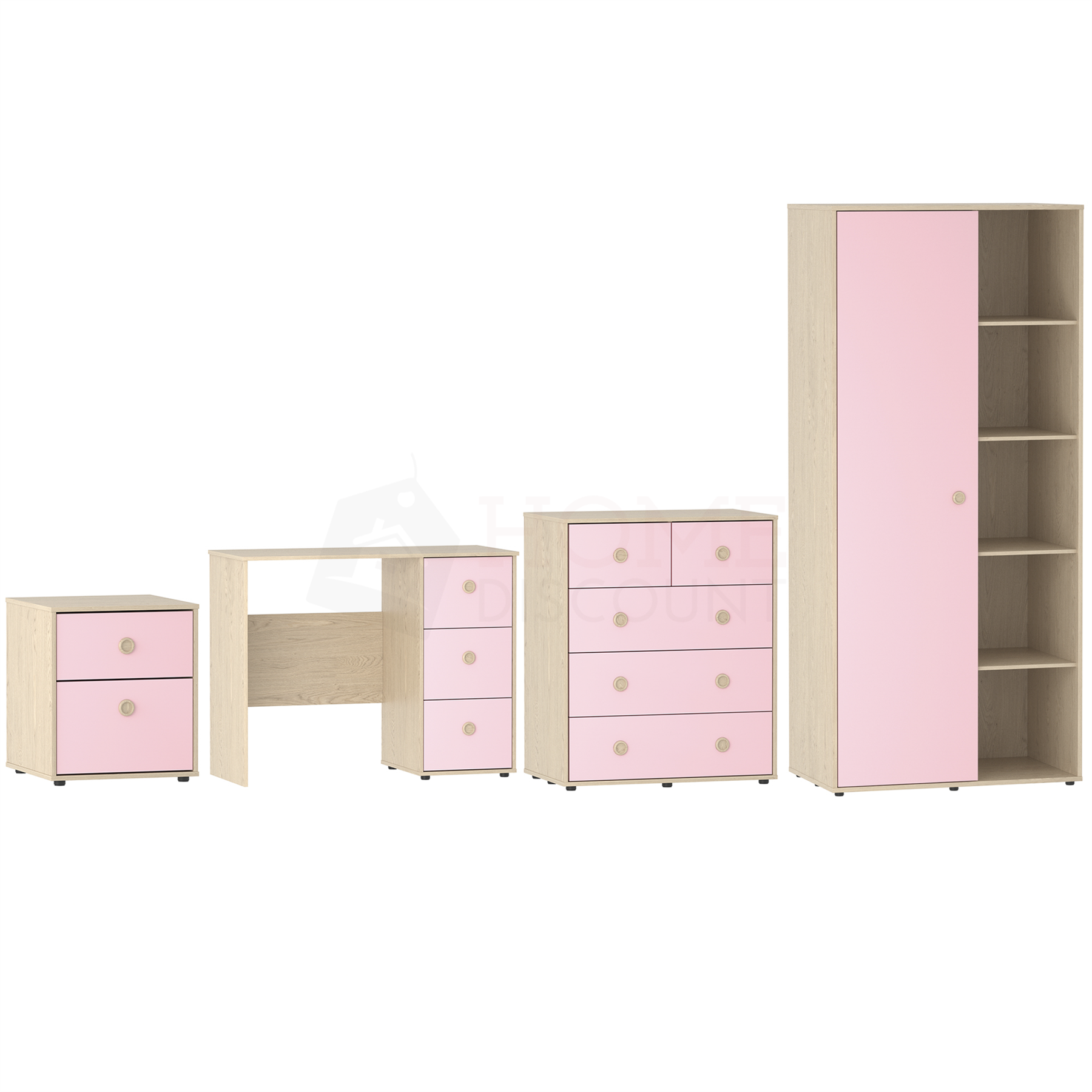 Bedroom Furniture Set Chest of Drawers Wardrobe Bedside Cabinet Table Desk - Picture 31 of 31
