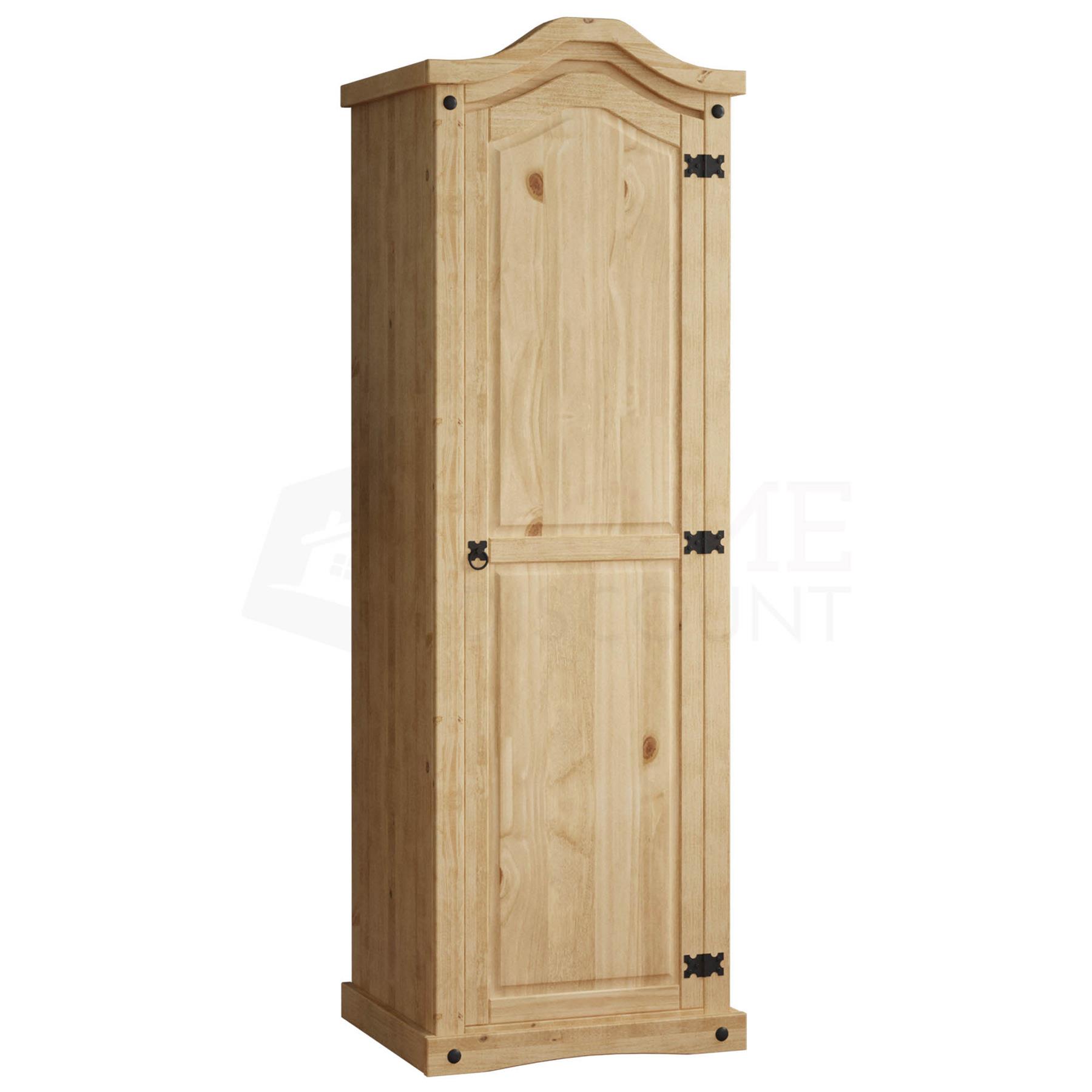 Corona Chest of Drawers Wardrobe Bed Mexican Solid Waxed Pine Bedroom Furniture - Picture 104 of 129