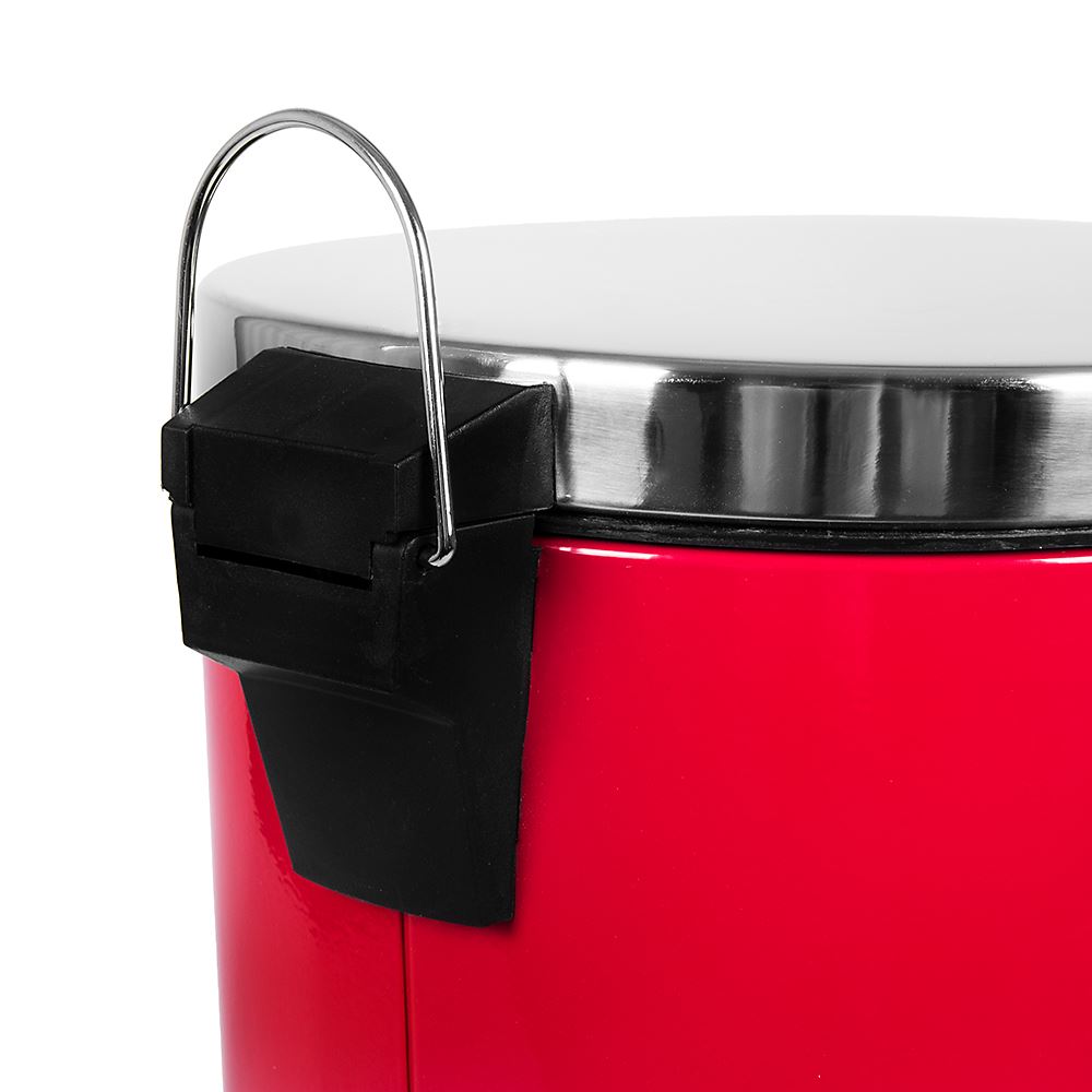 30 Litre Stainless Steel Pedal Kitchen Rubbish Waste Large Bin By Home