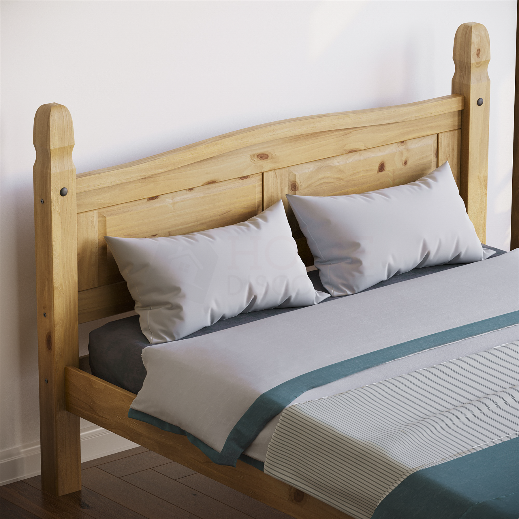 Corona Chest of Drawers Wardrobe Bed Mexican Solid Waxed Pine Bedroom Furniture - Picture 92 of 129