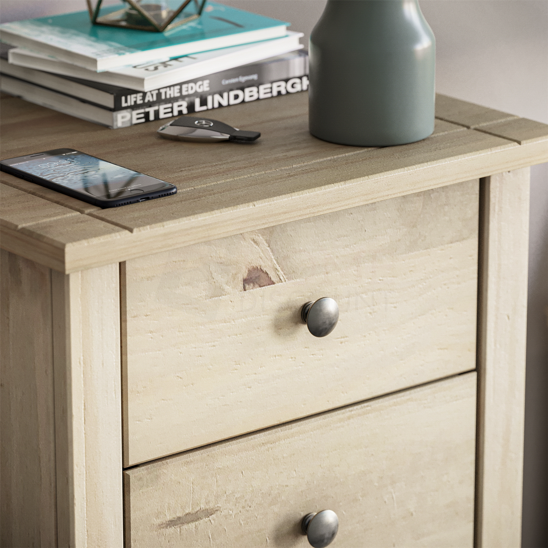 Solid Pine Bedroom Furniture Living Room Bedside Chest Drawer Coffee Table - Picture 71 of 80