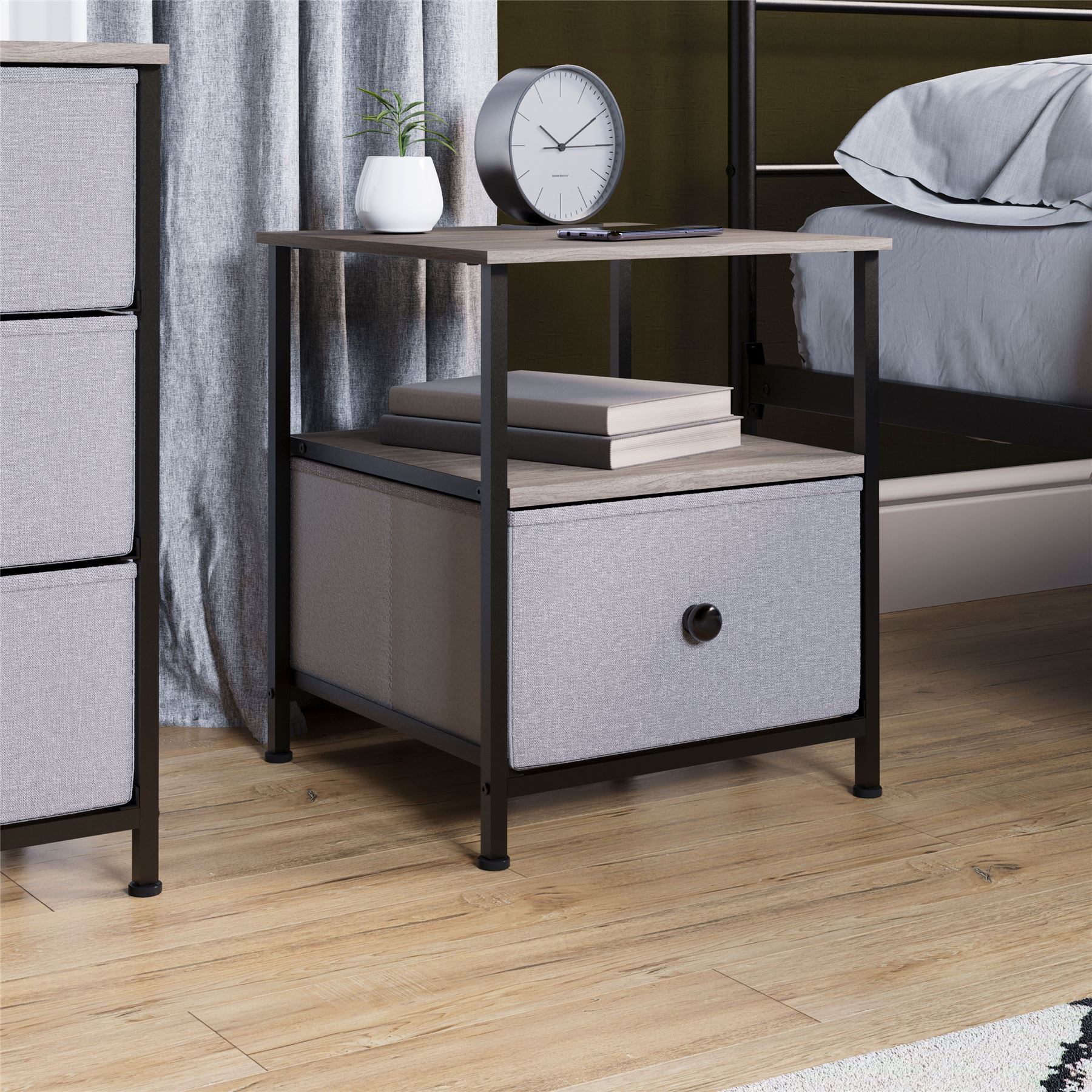 Vida Designs Stoff Kommode Aufbewahrungsschrank Schlafzimmer Flur 'UKFR' - Bild 3 von 193