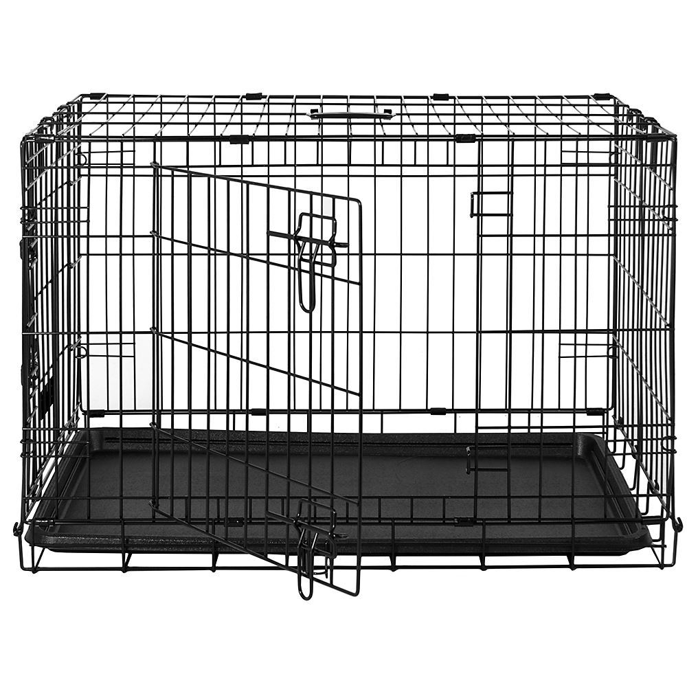 Pet Cage 1848 Inch Dog Animal Crate Home Folding Door Training Kennel
