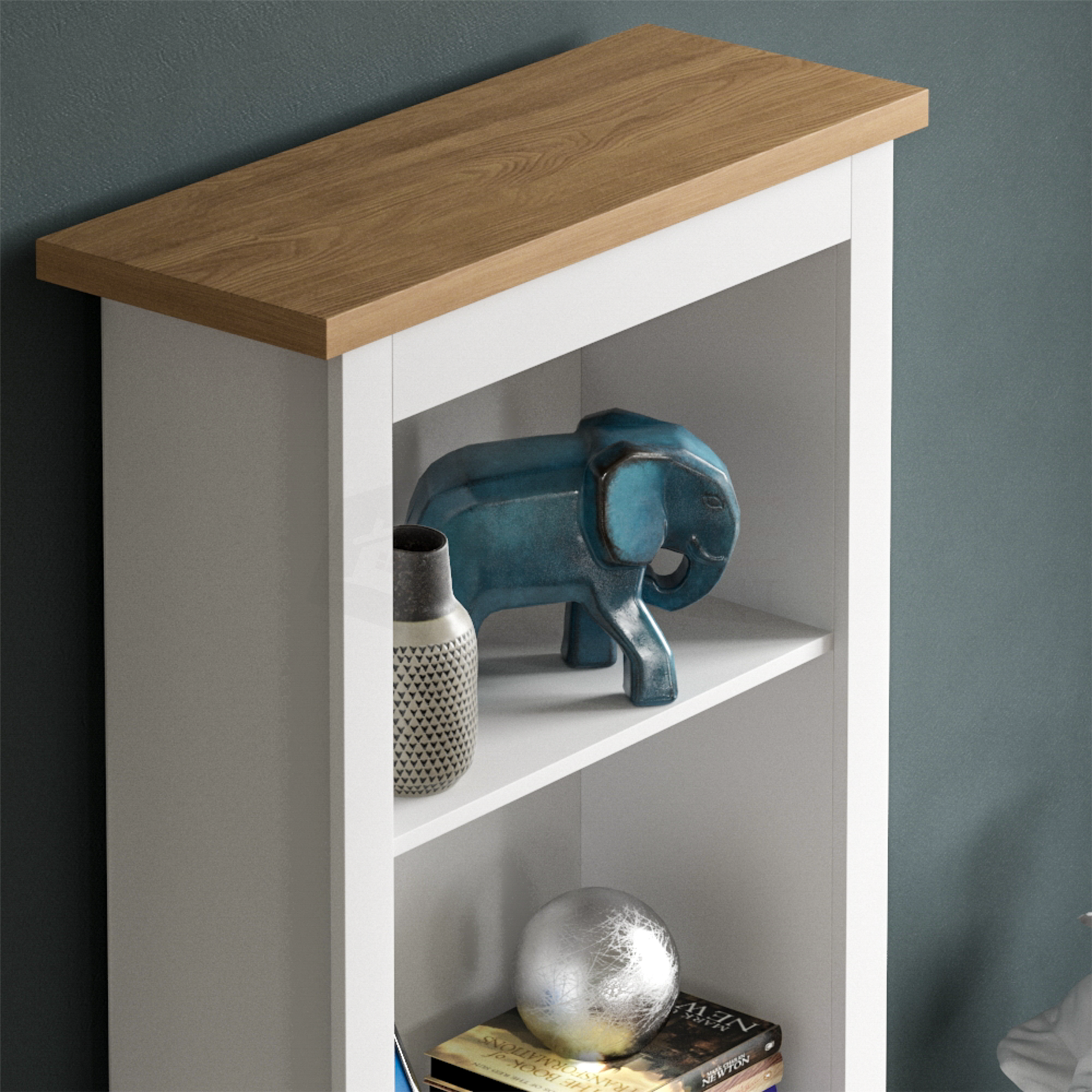 Arlington 3 4 5 Ebenen Bücherregal Vitrinenregal Regal Aufbewahrung Holz Möbel - Bild 19 von 43