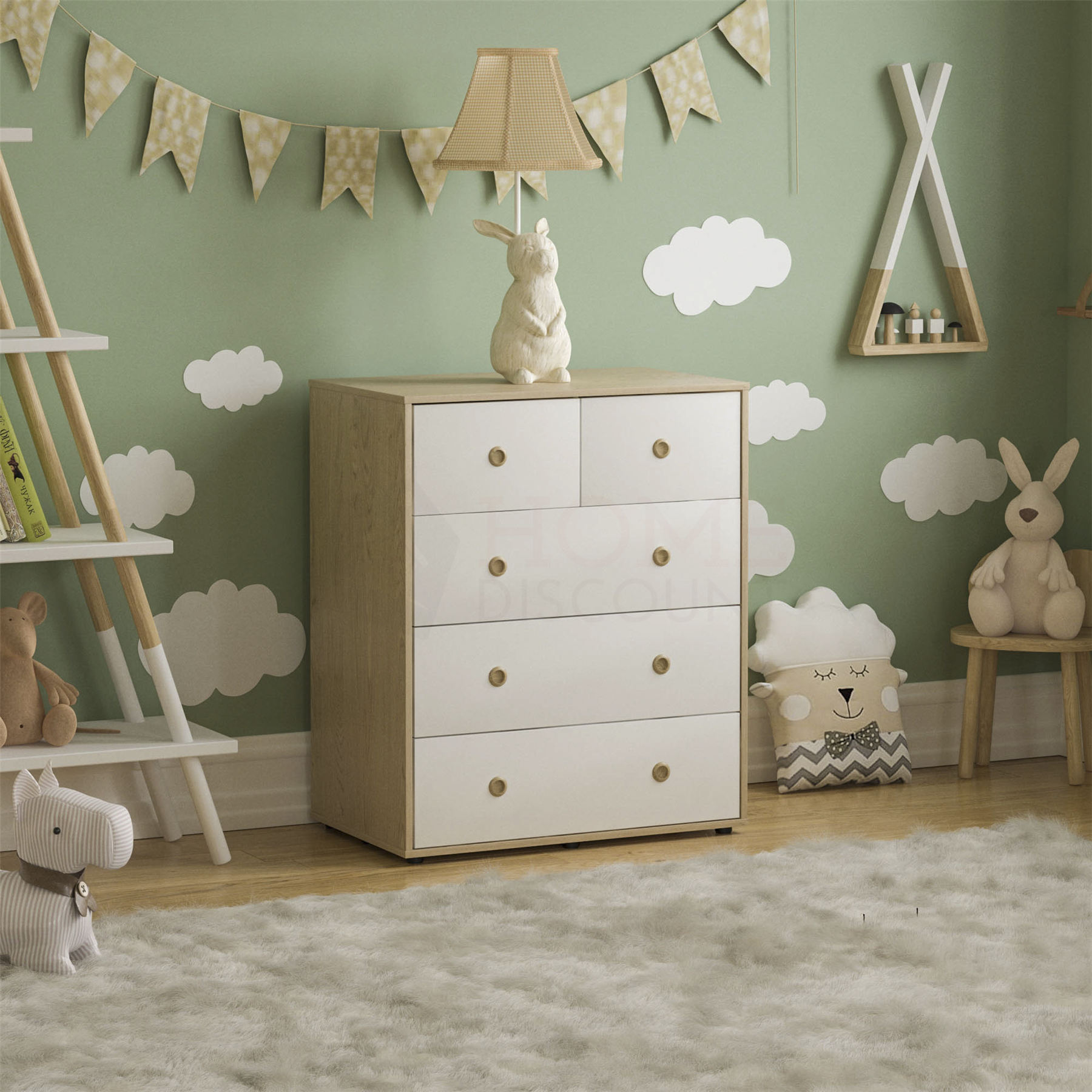 Bedroom Furniture Set Chest of Drawers Wardrobe Bedside Cabinet Table Desk - Picture 5 of 31