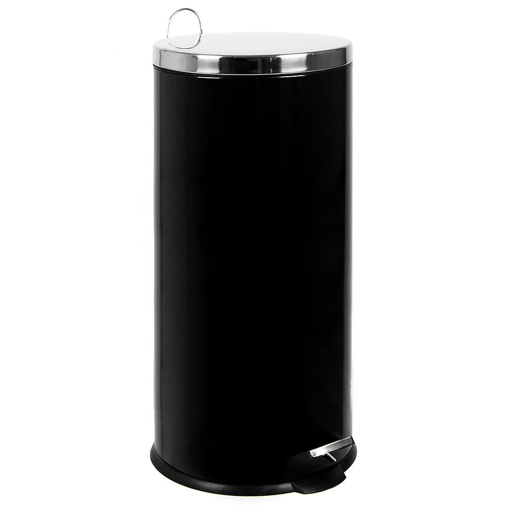 30 Litre Stainless Steel Pedal Kitchen Rubbish Waste Large Bin By Home Discount eBay
