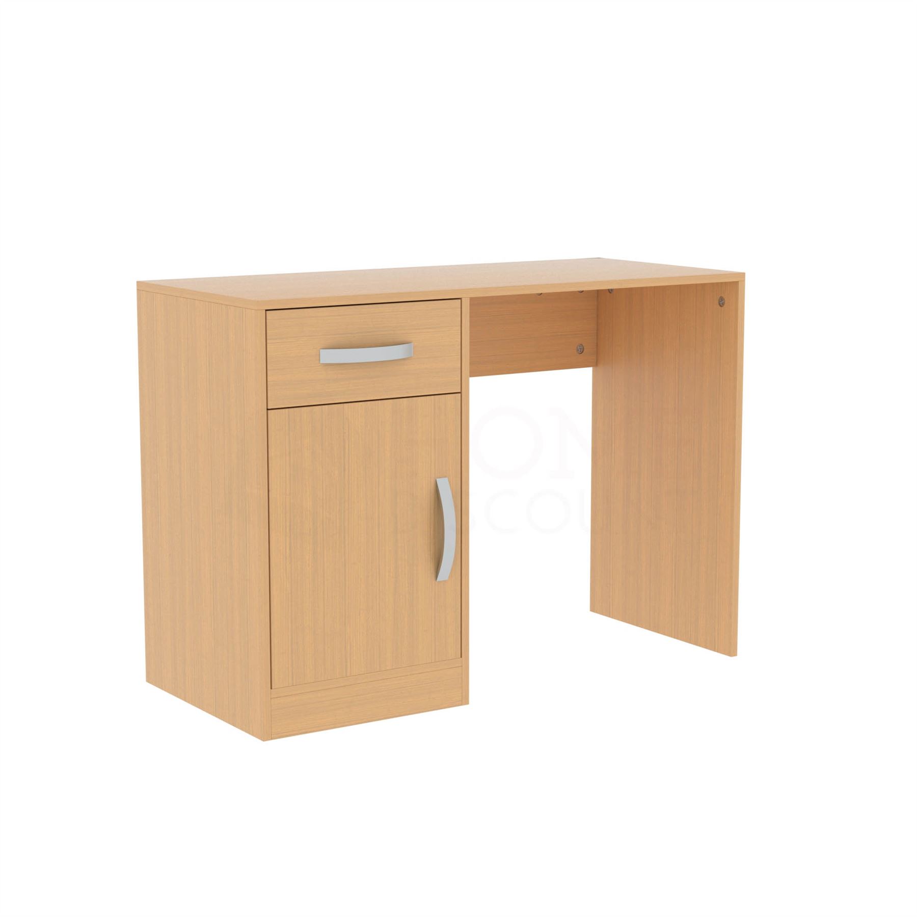 HUDSON COMPTER DESK 1 Drawer 1 Door Laptop PC Workstation Table Office