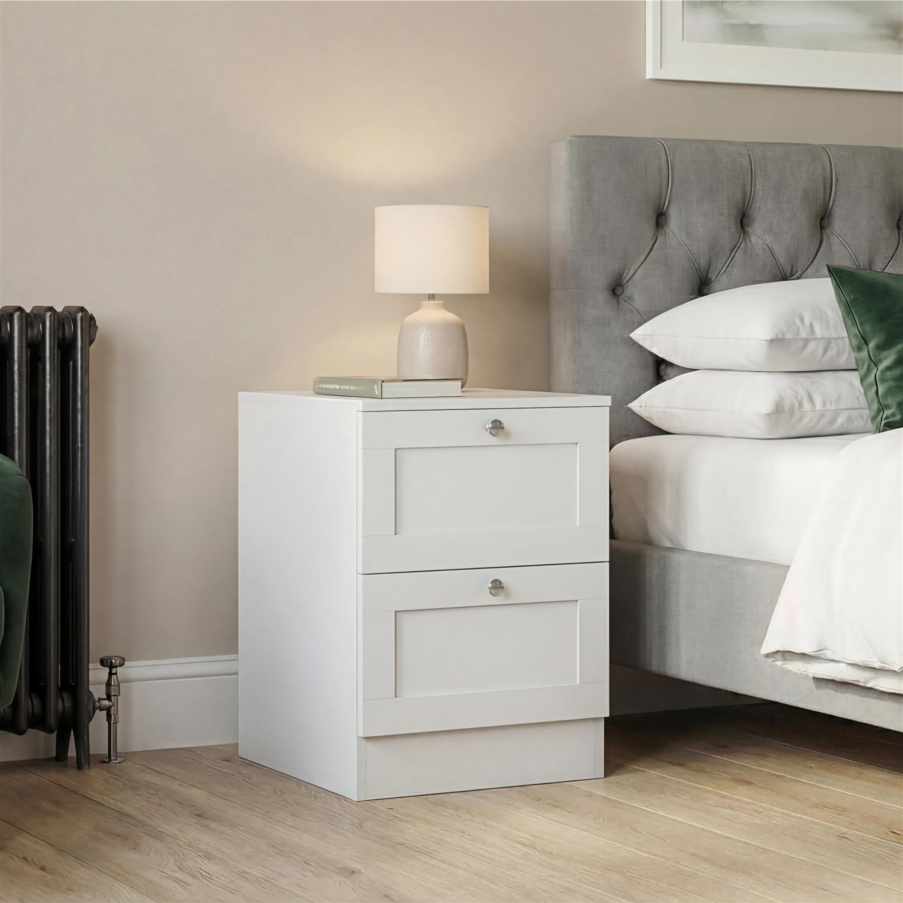 Vida Designs Altino Chest of Drawers Wardrobe Range Mirror Bedroom Furniture New