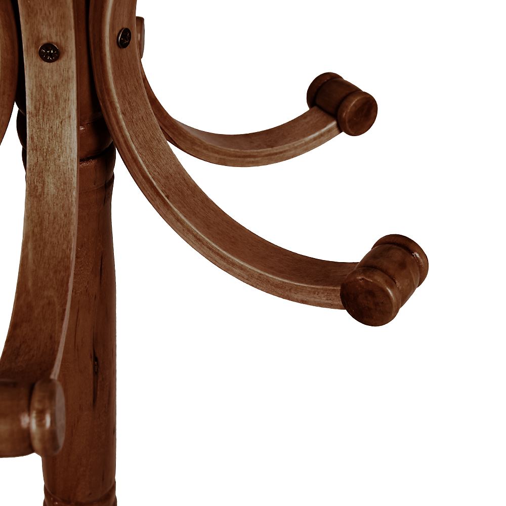 Coat Stand Bentwood 3 Leg Floor Standing Hat Rack Premium Pine By Home