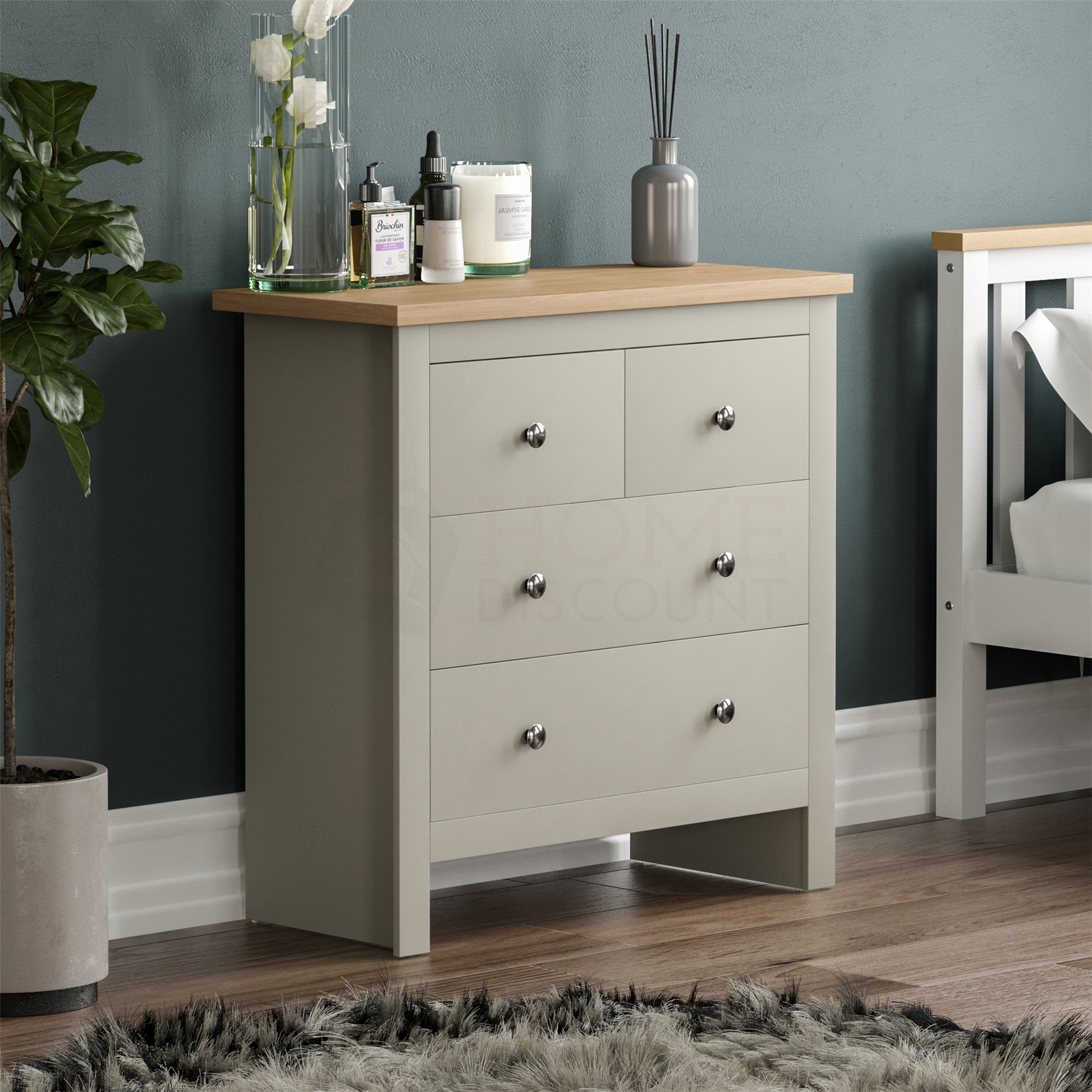 Arlington Chest of Drawers Table Bookcase Sideboard Bedroom Living Room MDF Grey - Picture 144 of 210