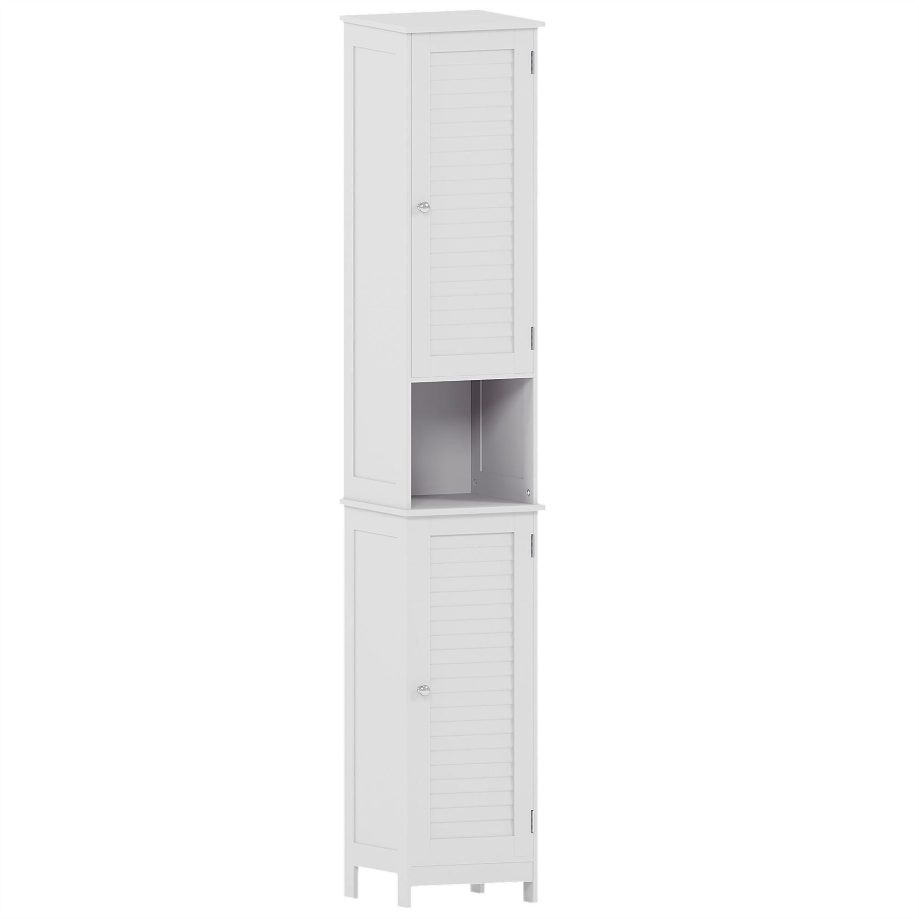 Badschrank Hängeschrank freistehend Aufbewahrungsmöbel weiß grau - Bild 242 von 276