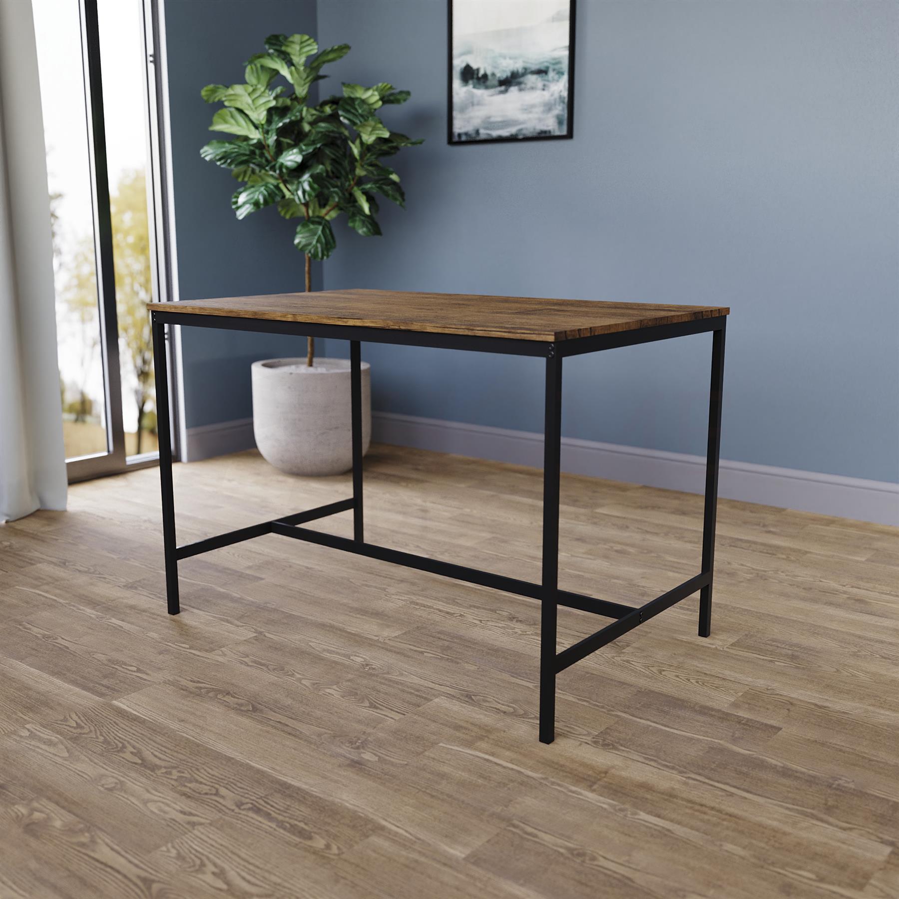 Wooden Dining Table & Chair Set 2 / 4 Seater Bench Chair Kitchen Room Furniture - Picture 7 of 82