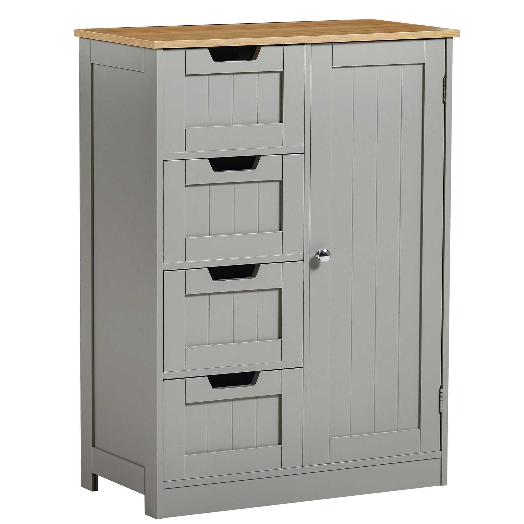 Priano Freistehender Badschrank Unterschrank Grau Waschtischunterschrank Aufbewahrung - Bild 47 von 65