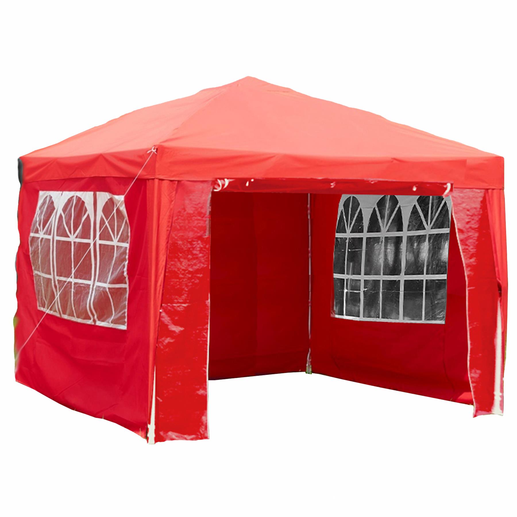 GAZEBO MARQUEE PARTY Tent With Sides Waterproof Garden Patio Outdoor