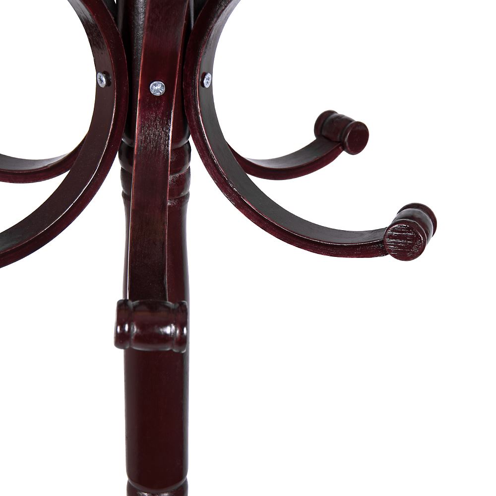 Coat Stand Bentwood 3 Leg Floor Standing Hat Rack Premium Pine By Home