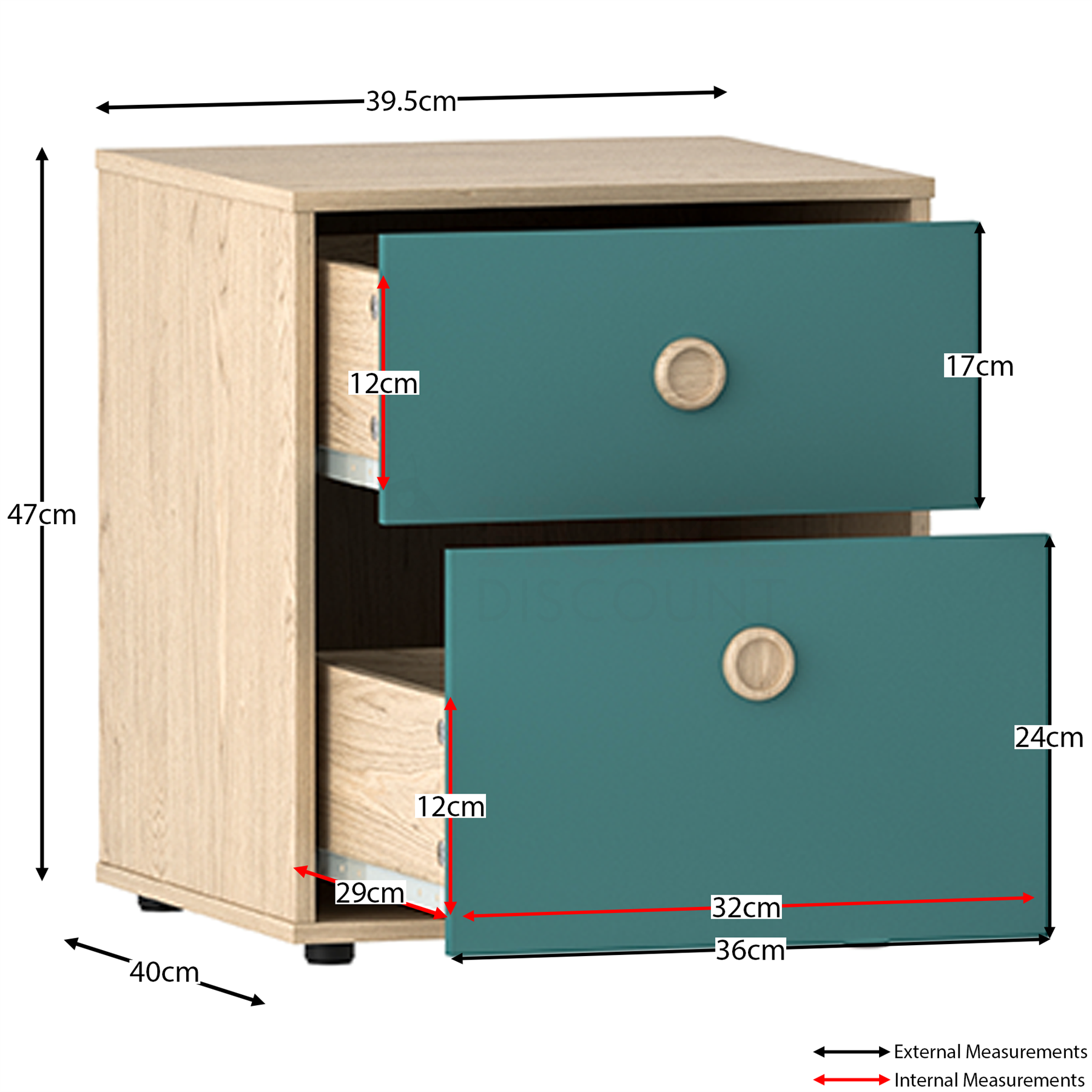 Bedroom Furniture Set Chest of Drawers Wardrobe Bedside Cabinet Table Desk - Picture 14 of 31