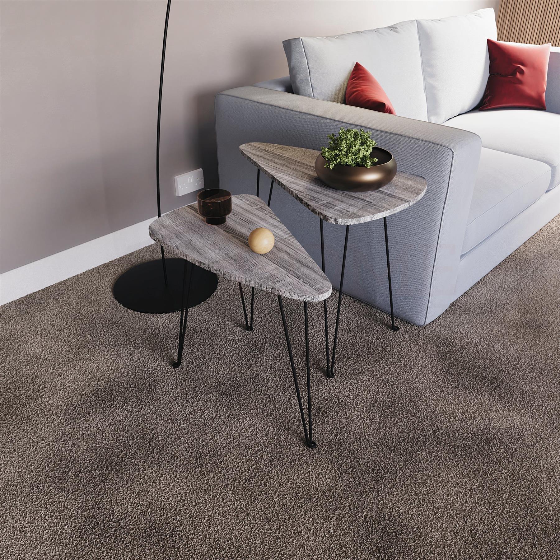 Set of 2 3 Coffee Nesting Table Set Sofa Side End Table Industrial Living Room - Picture 47 of 107