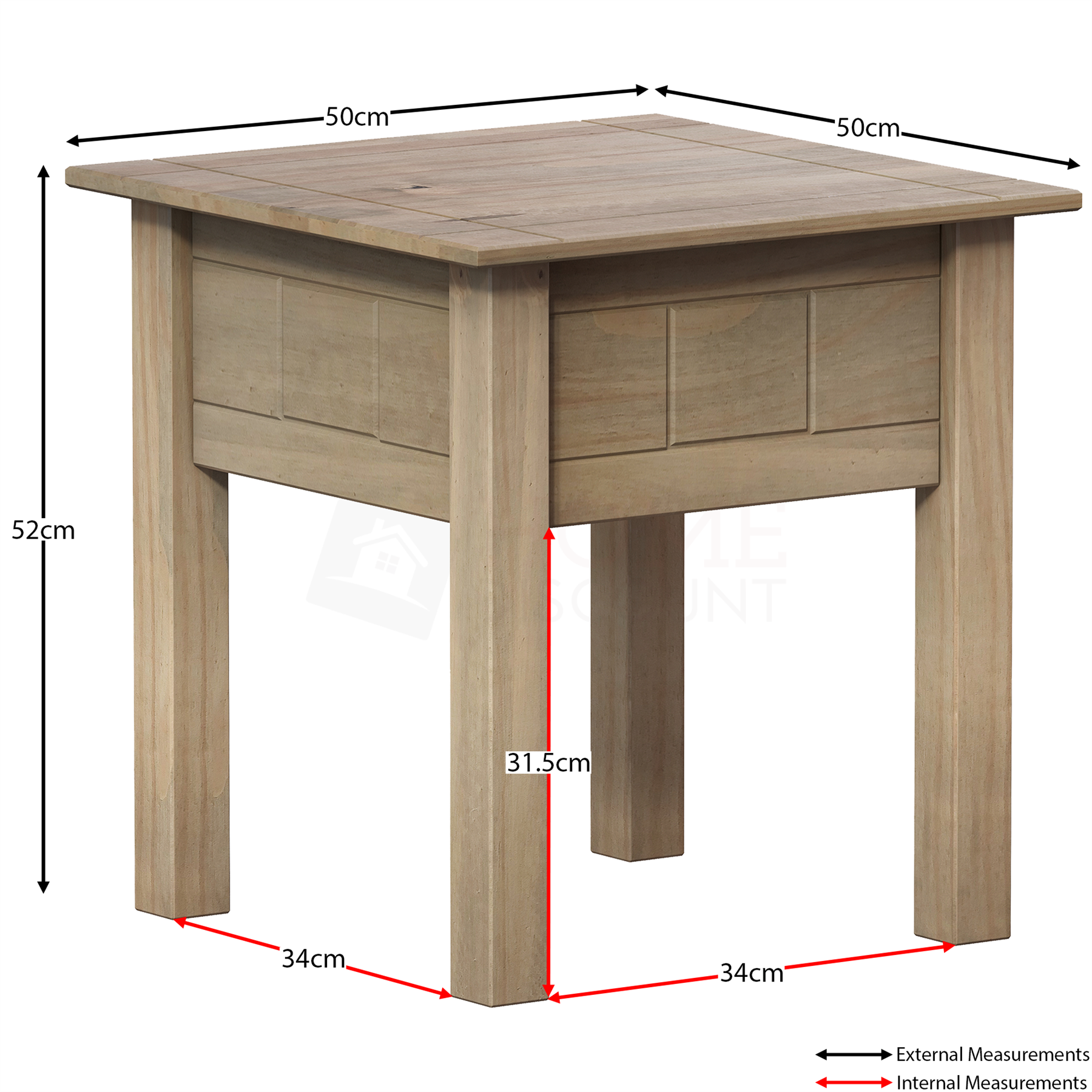 Solid Pine Bedroom Furniture Living Room Bedside Chest Drawer Coffee Table - Picture 48 of 80