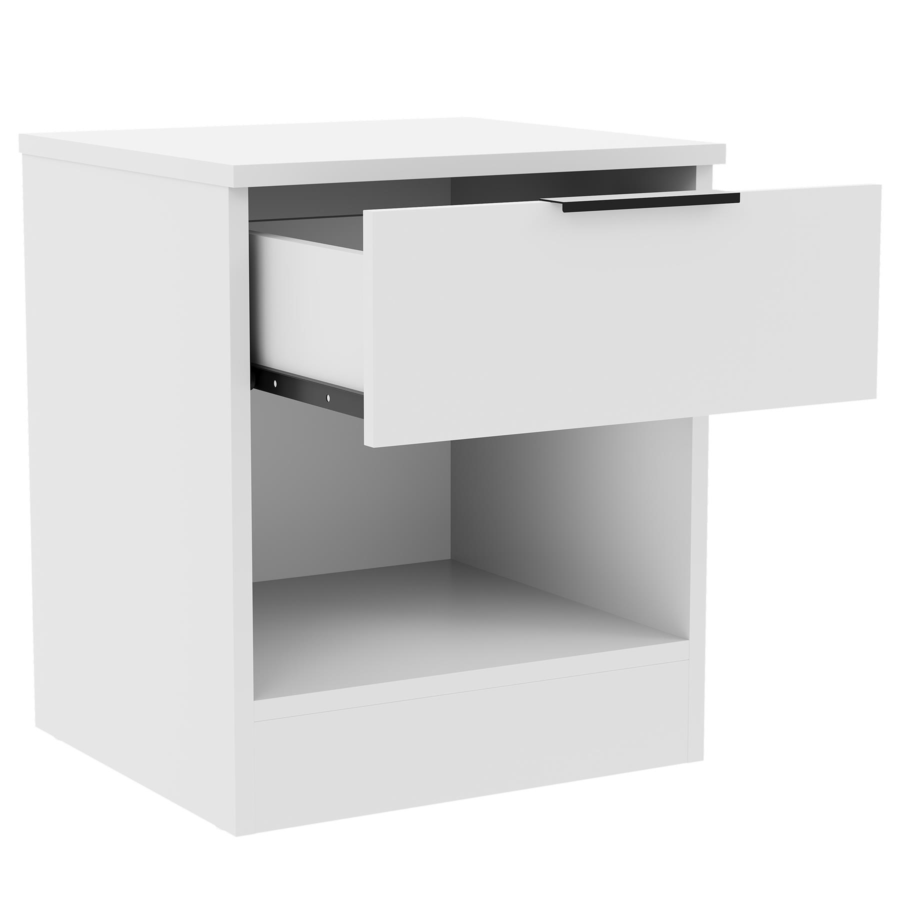 Modern Style Bedroom Chest of Drawers Large Mirrored Wardrobes Furniture Storage - Produktbild 8
