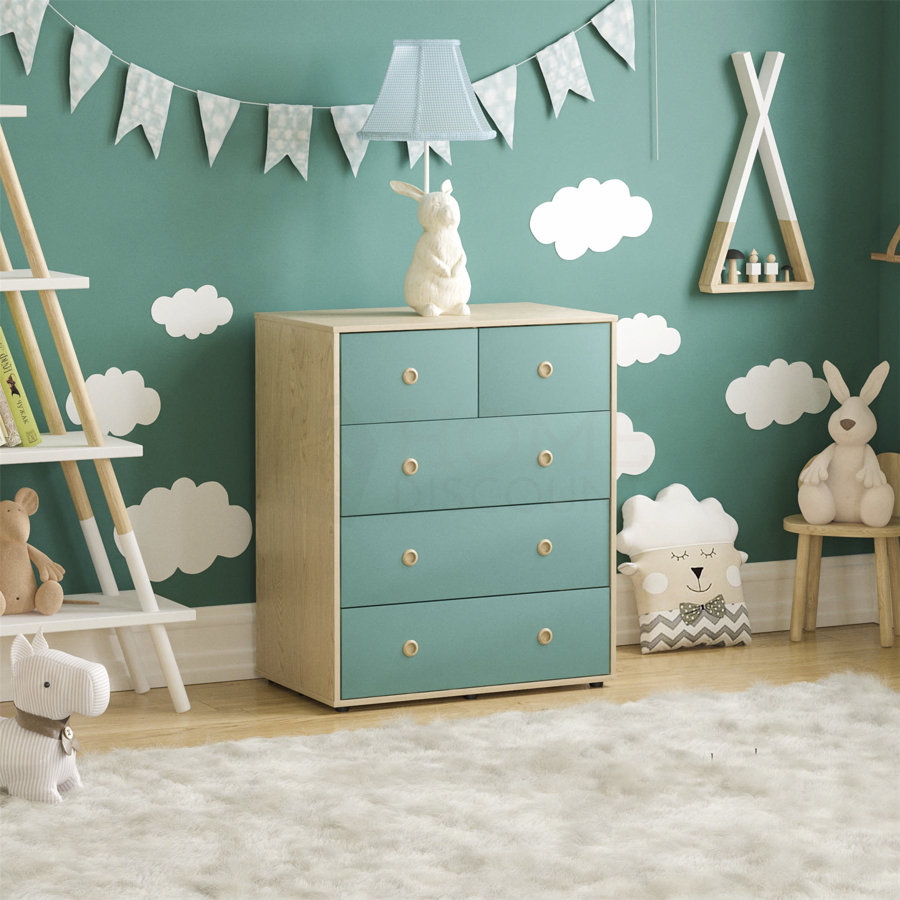 Bedroom Furniture Set Chest of Drawers Wardrobe Bedside Cabinet Table Desk - Picture 15 of 31