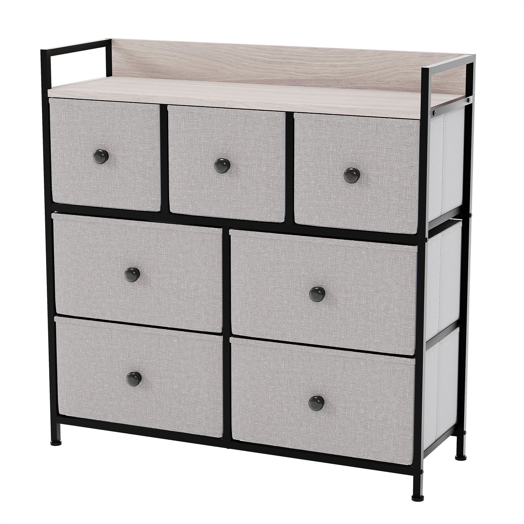 Vida Designs Stoff Kommode Aufbewahrungsschrank Schlafzimmer Flur 'UKFR' - Bild 114 von 193