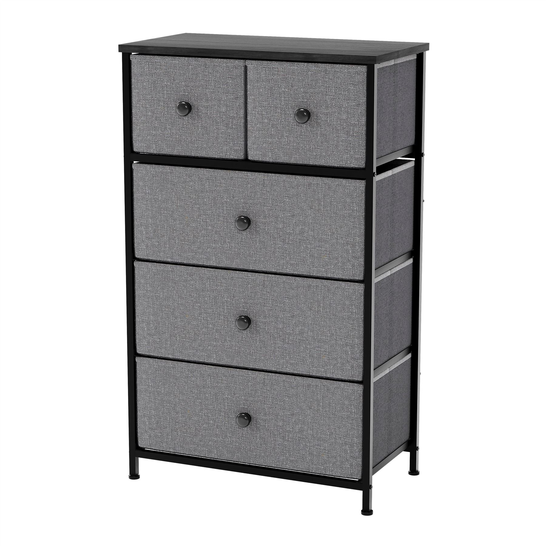 Vida Designs Stoff Kommode Aufbewahrungsschrank Schlafzimmer Flur 'UKFR' - Bild 66 von 193