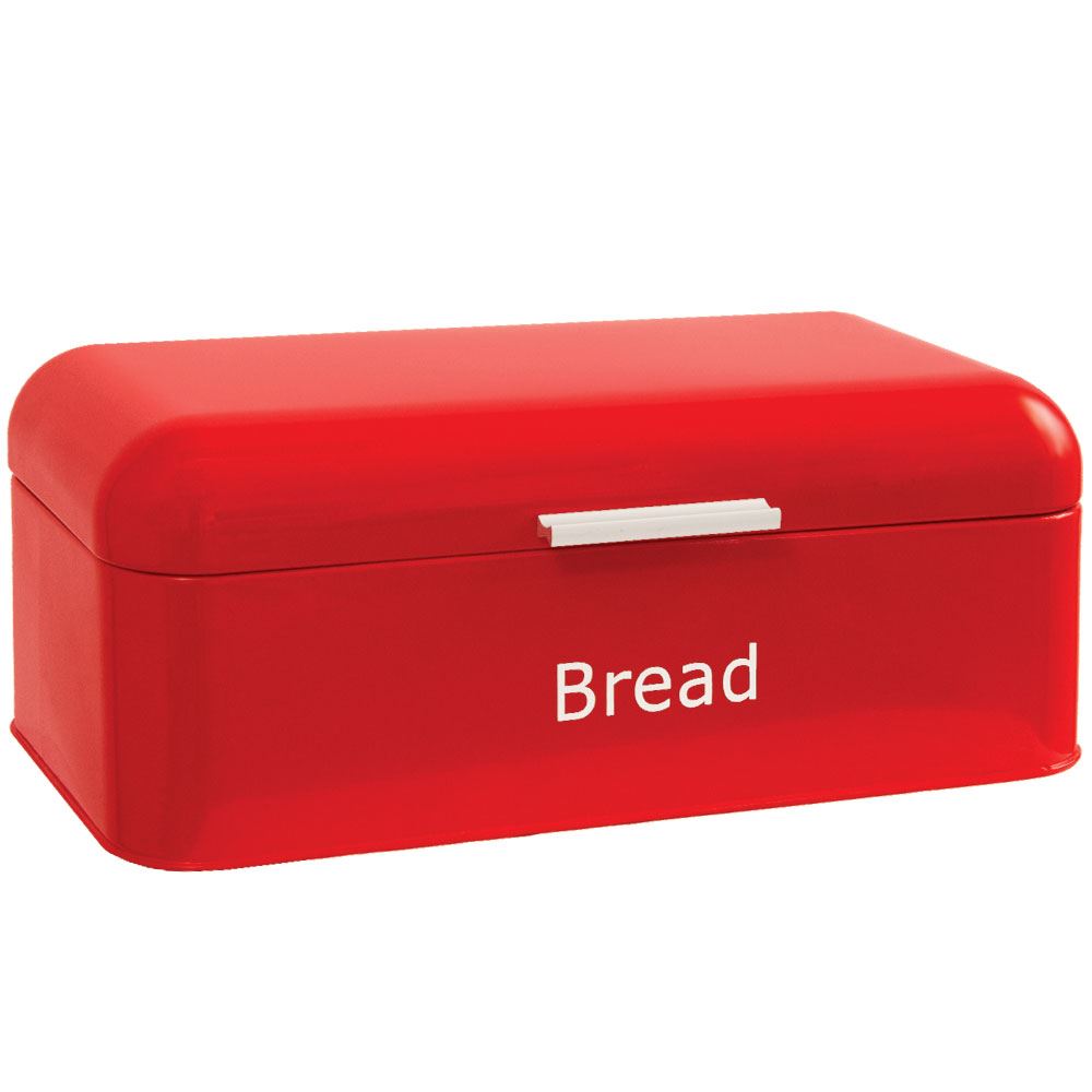 Bread Bin Retro Large Kitchen Food Storage Loaf Curved Bin By Home